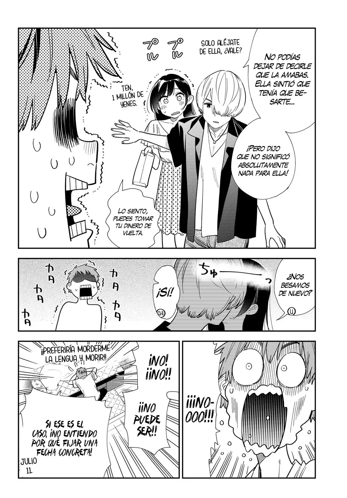 Kanojo, Okarishimasu Capitulo 396 página 13