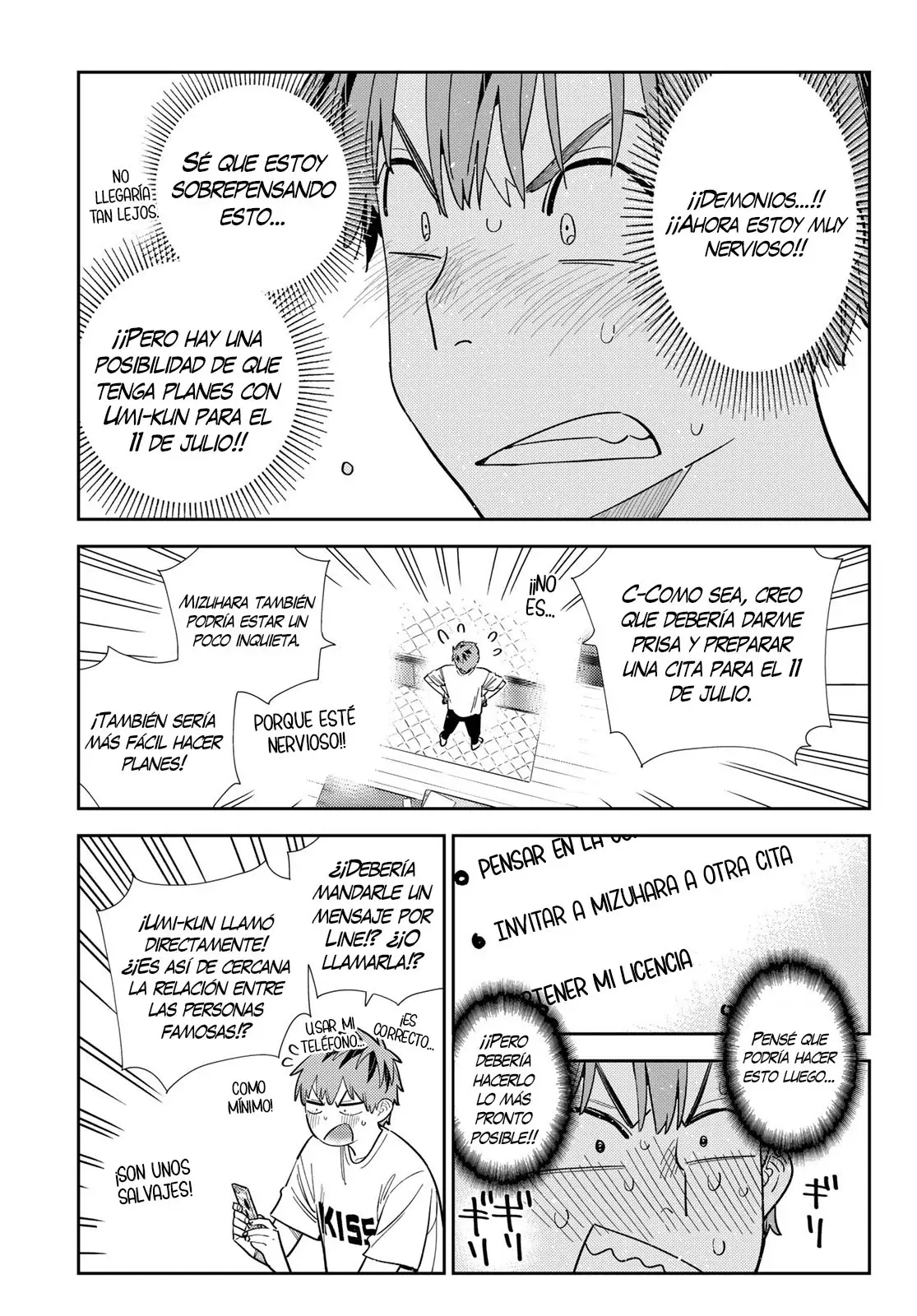 Kanojo, Okarishimasu Capitulo 396 página 14