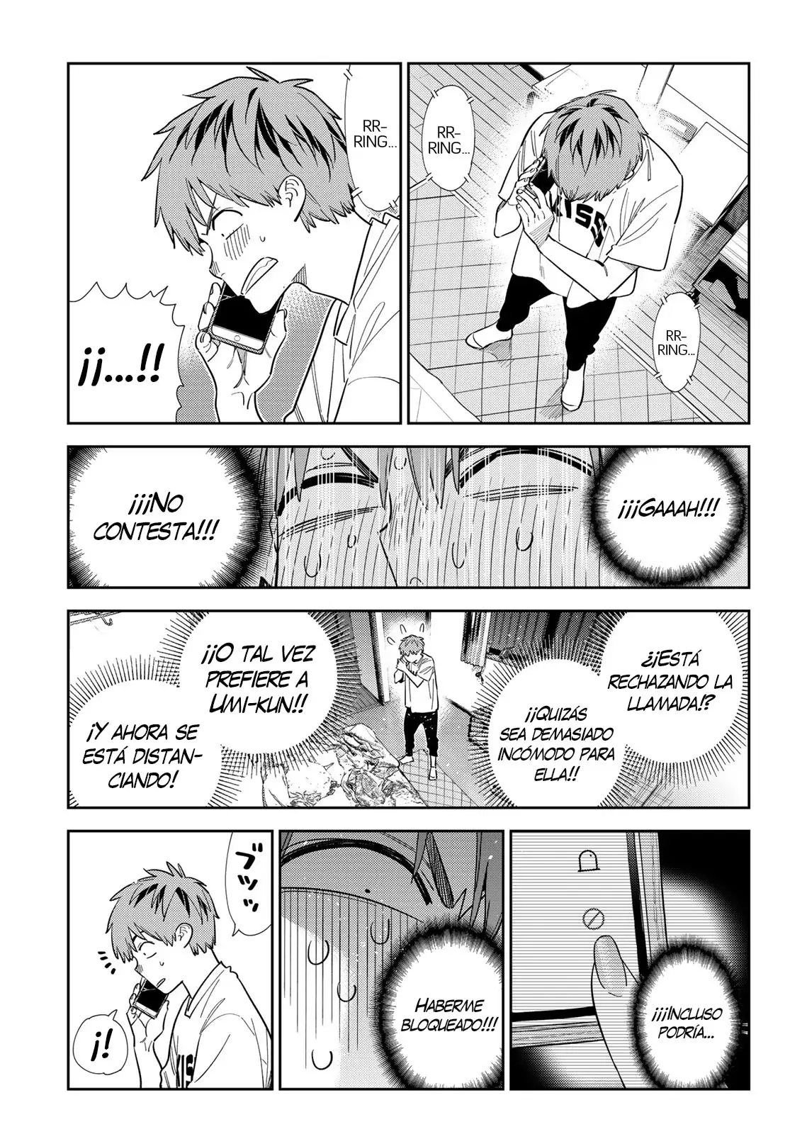 Kanojo, Okarishimasu Capitulo 396 página 18