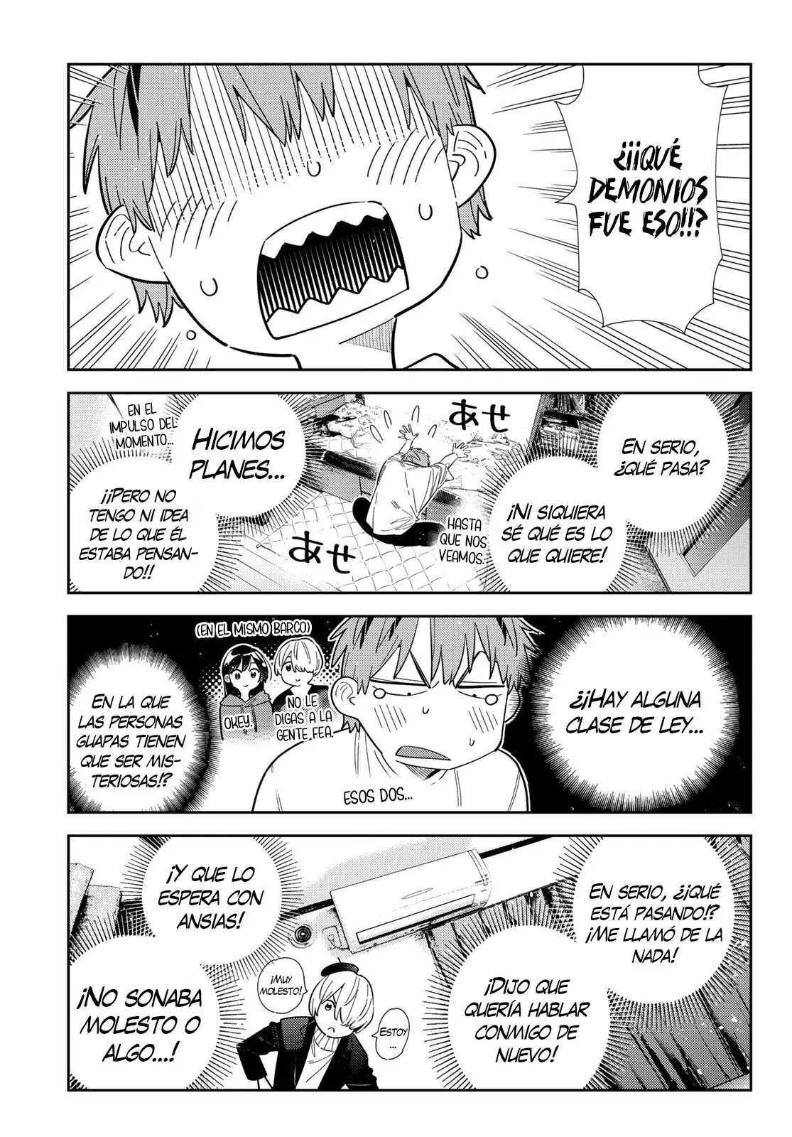Kanojo, Okarishimasu Capitulo 396 página 8