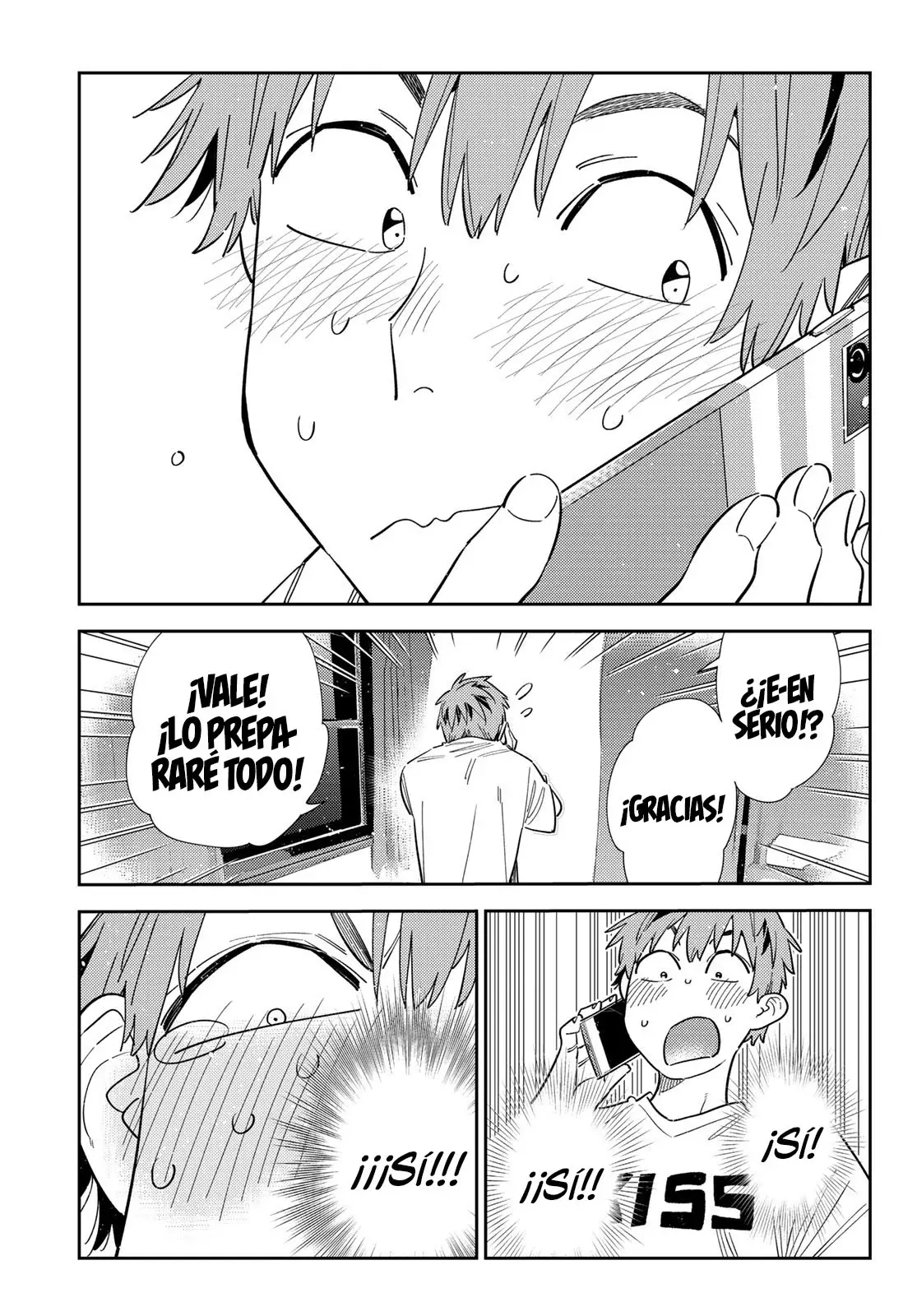 Kanojo, Okarishimasu Capitulo 397 página 12