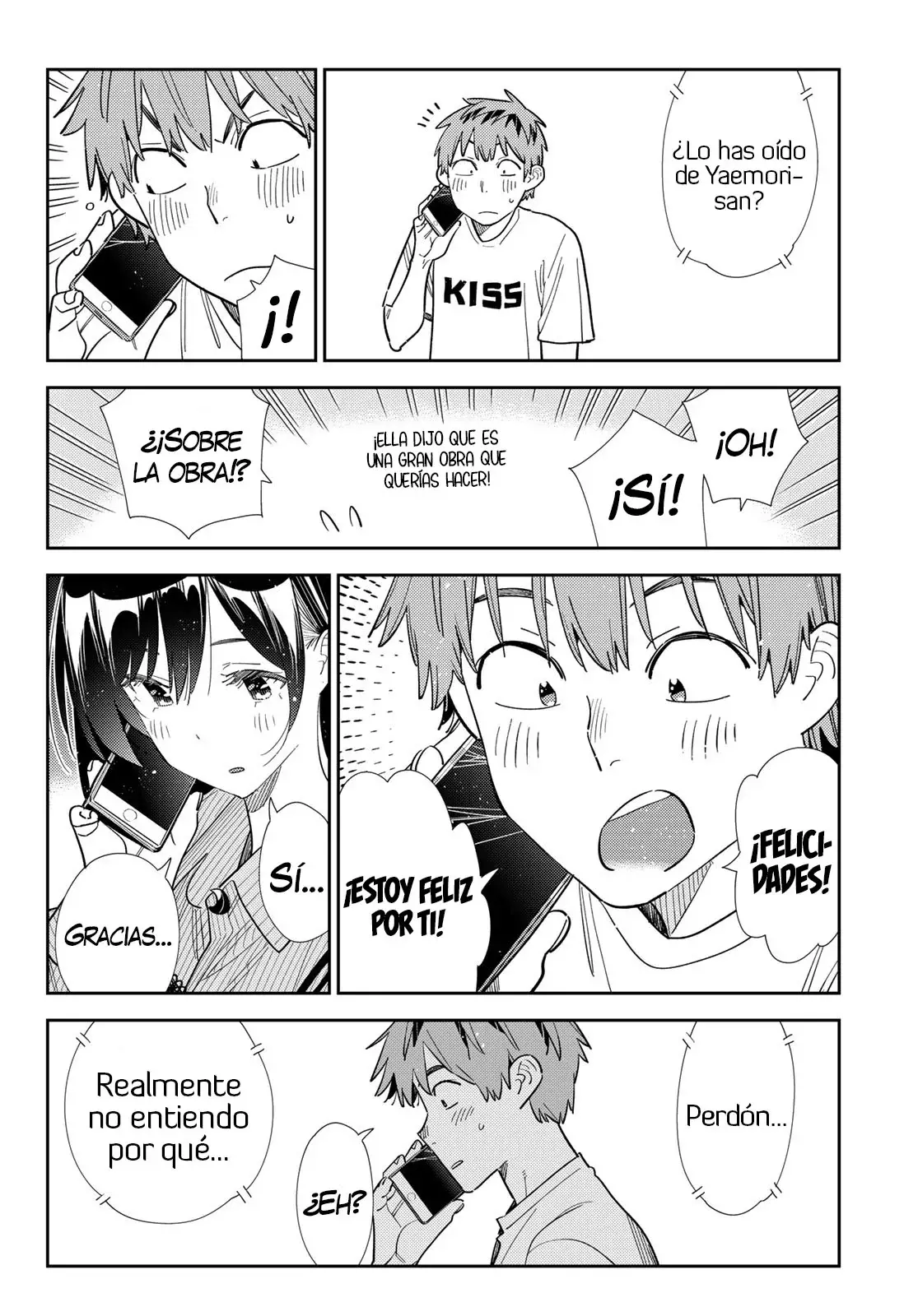 Kanojo, Okarishimasu Capitulo 397 página 13