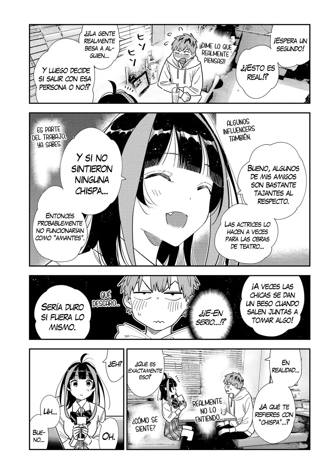 Kanojo, Okarishimasu Capitulo 398 página 8
