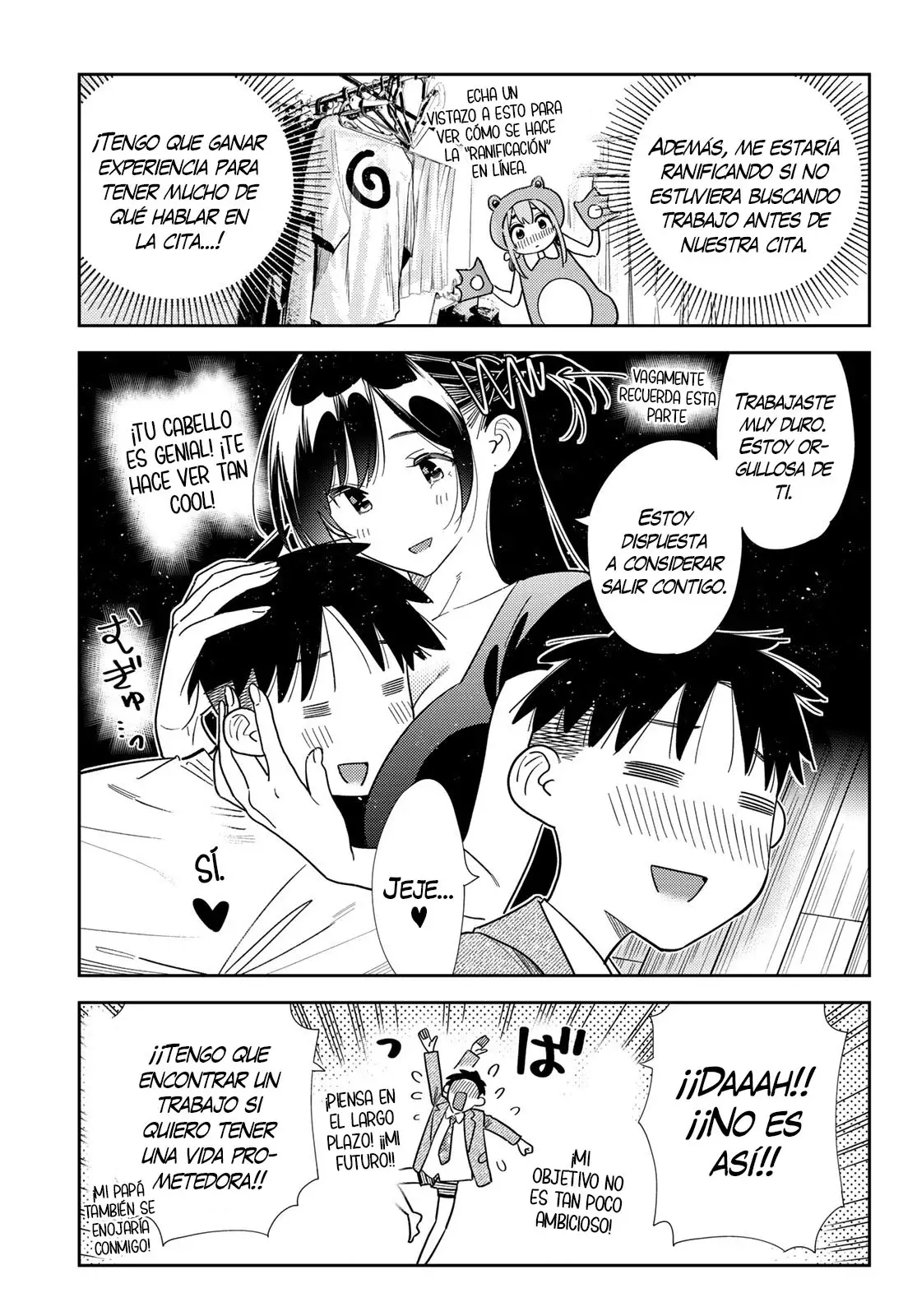 Kanojo, Okarishimasu Capitulo 399 página 8