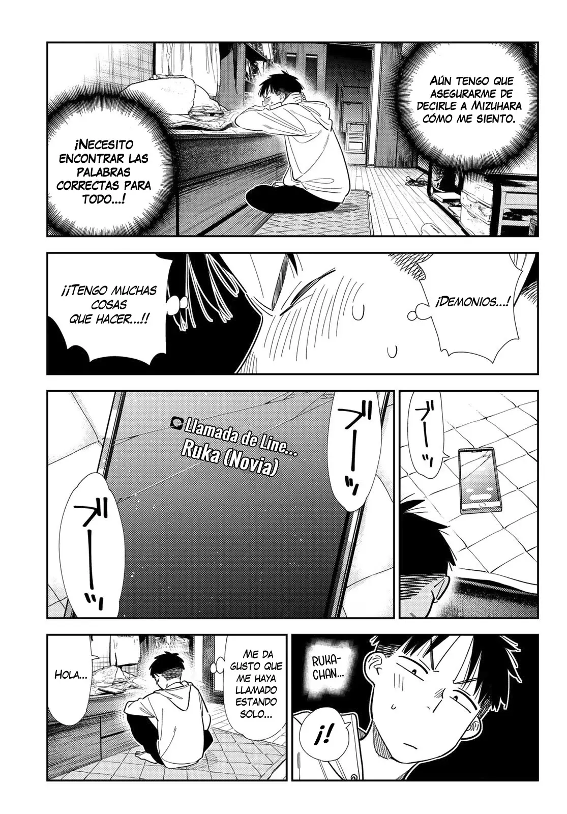 Kanojo, Okarishimasu Capitulo 401 página 14
