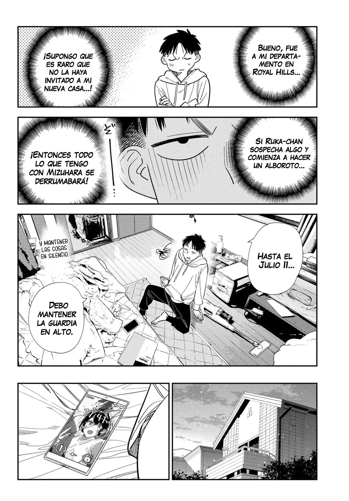 Kanojo, Okarishimasu Capitulo 401 página 17