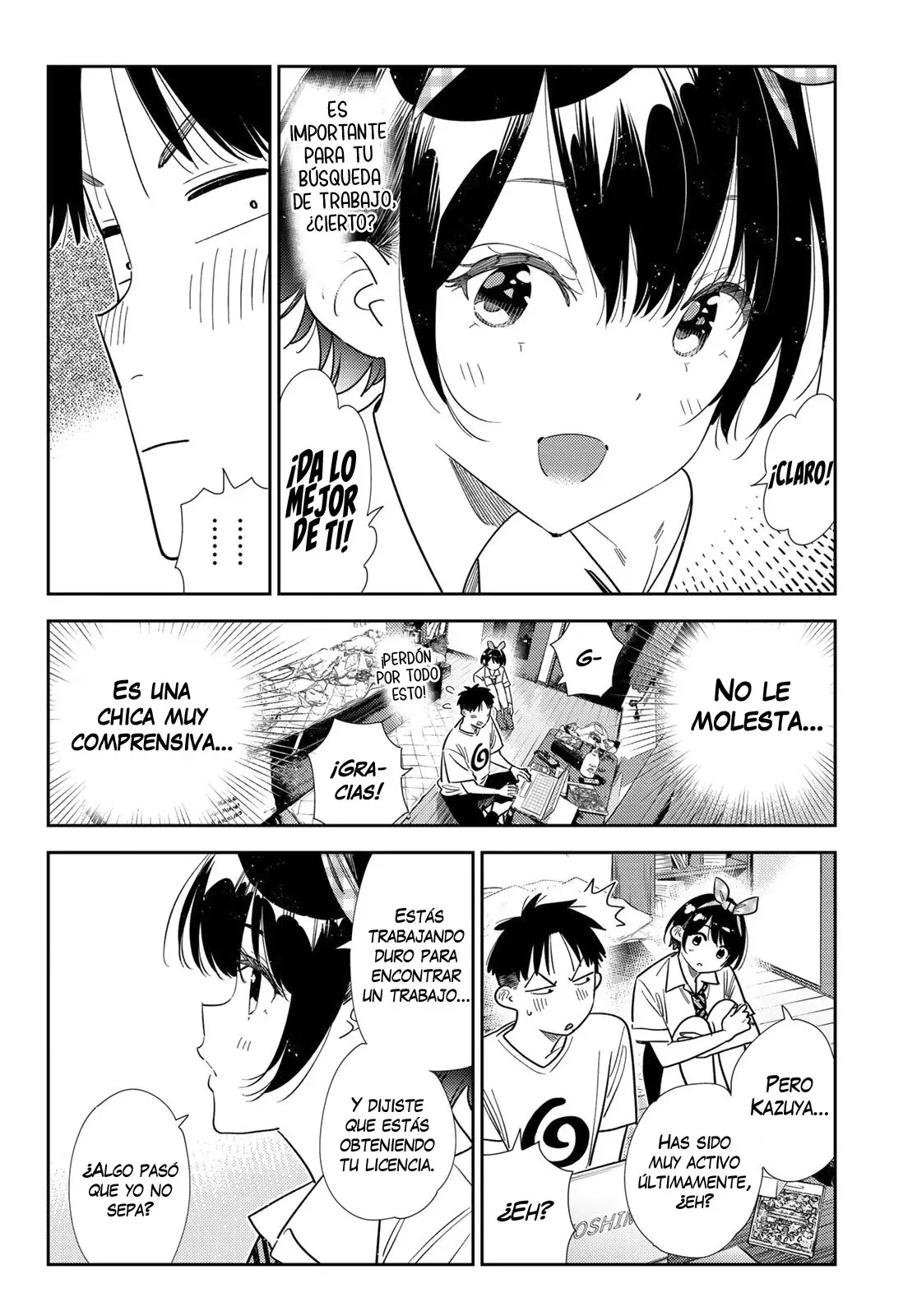 Kanojo, Okarishimasu Capitulo 402 página 11