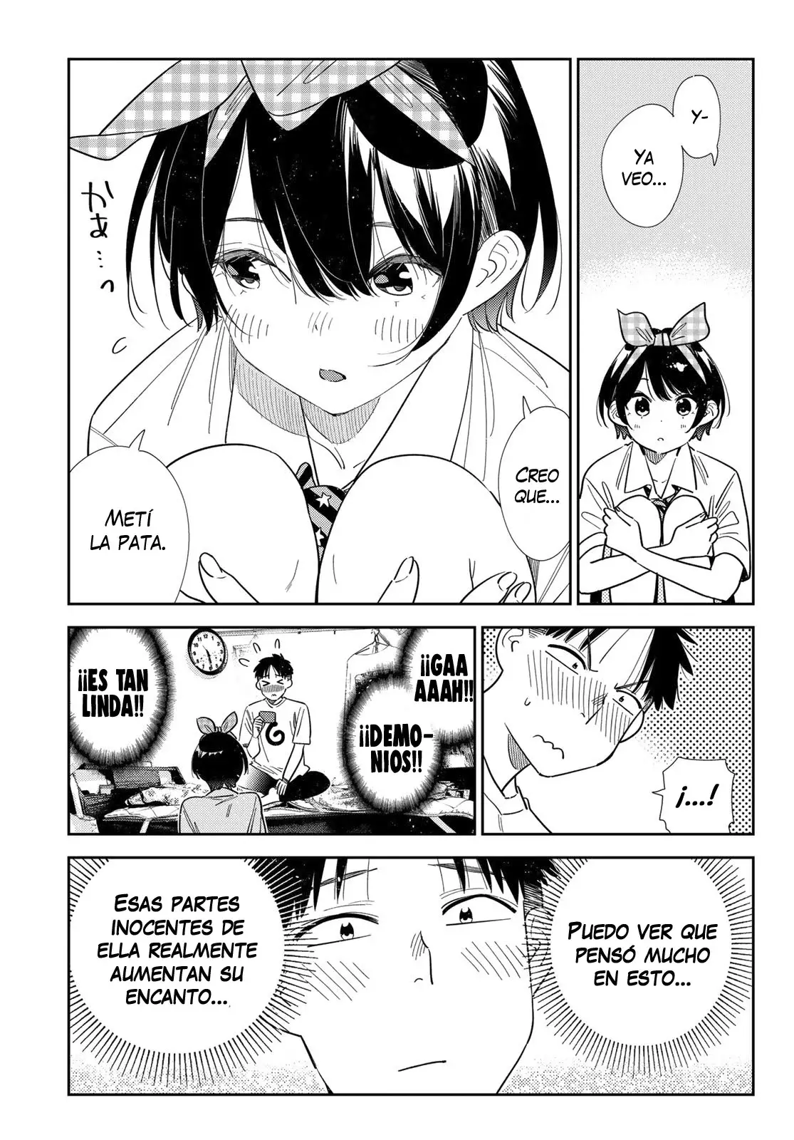 Kanojo, Okarishimasu Capitulo 402 página 8