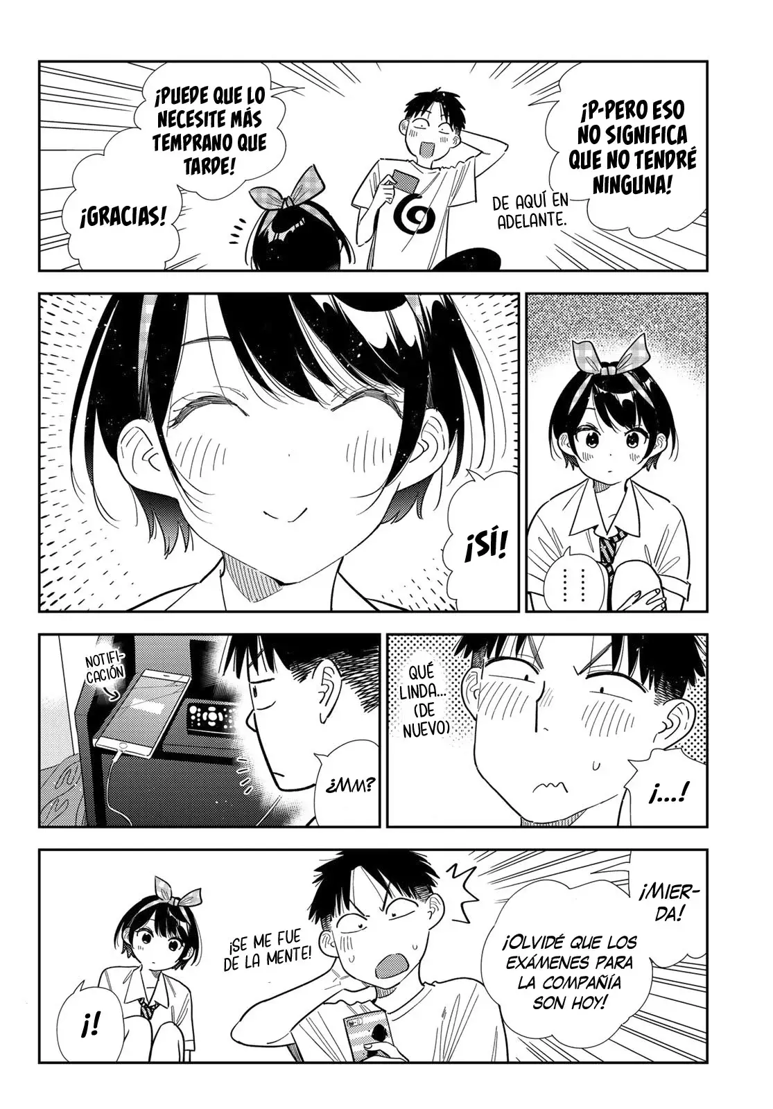 Kanojo, Okarishimasu Capitulo 402 página 9