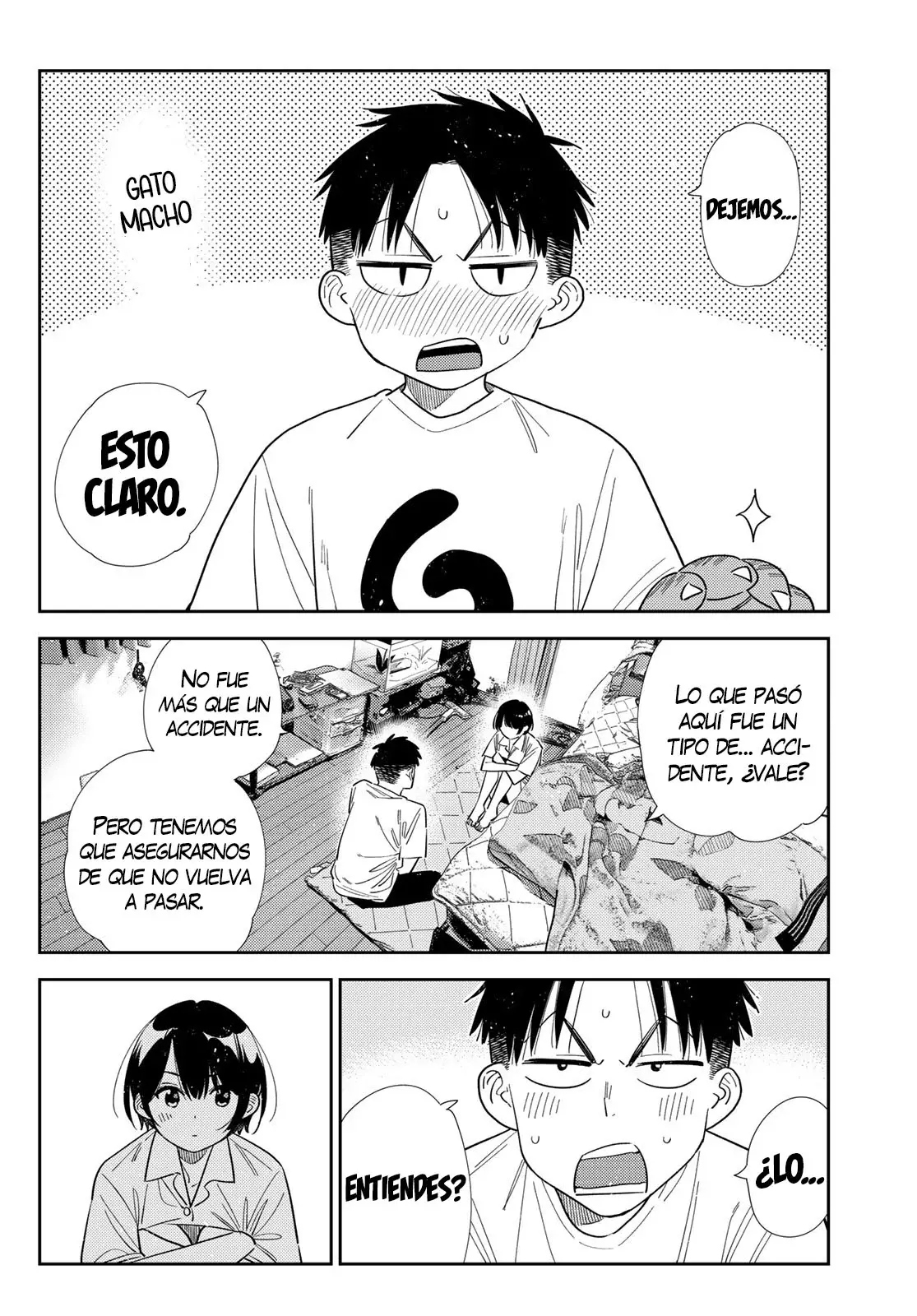Kanojo, Okarishimasu Capitulo 406 página 3