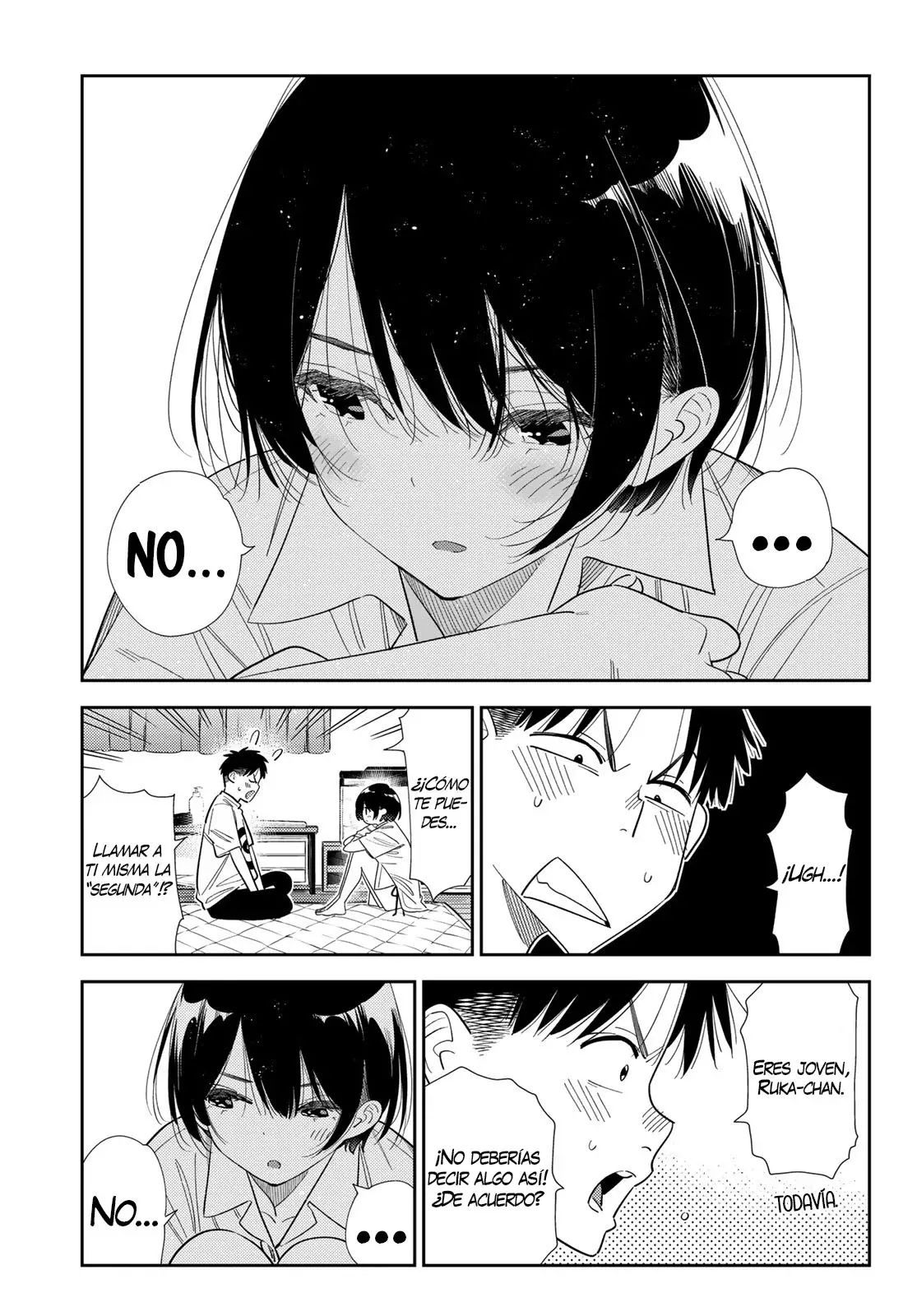 Kanojo, Okarishimasu Capitulo 406 página 4