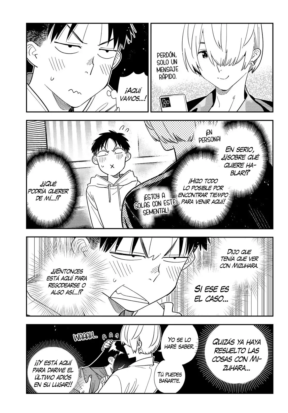 Kanojo, Okarishimasu Capitulo 409 página 4