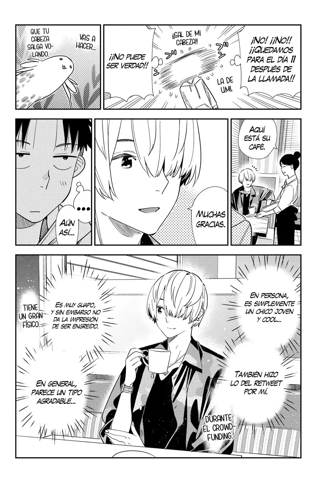 Kanojo, Okarishimasu Capitulo 409 página 5