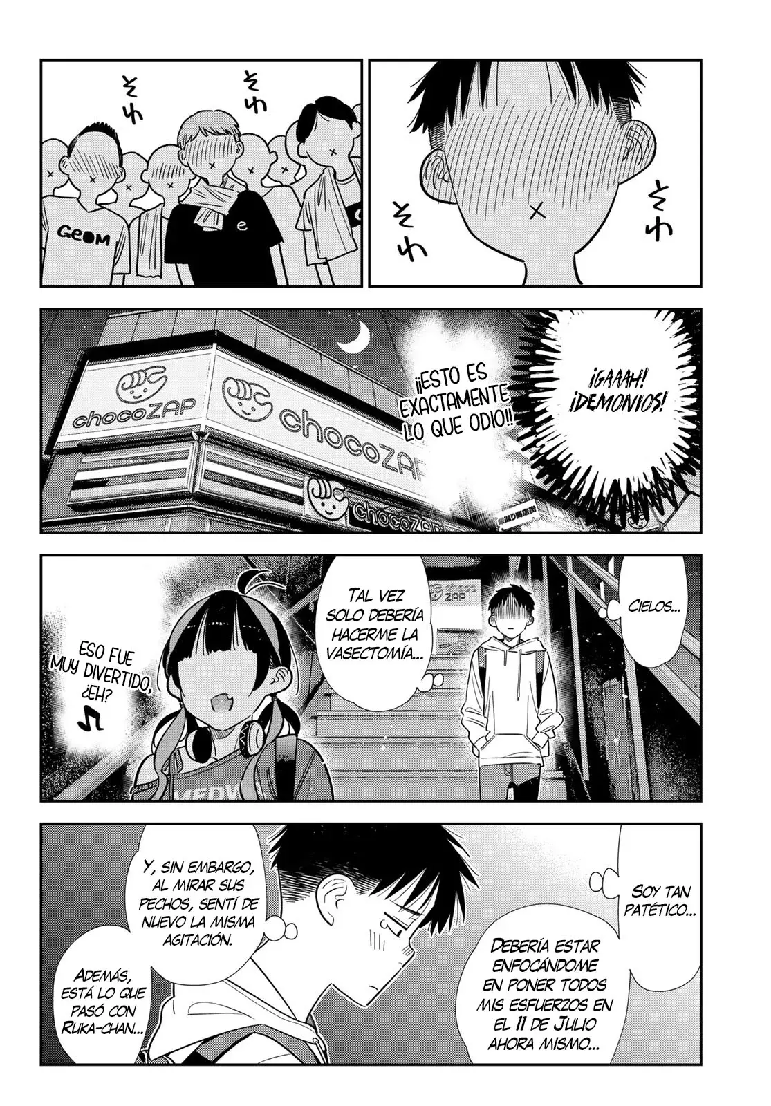 Kanojo, Okarishimasu Capitulo 410 página 19