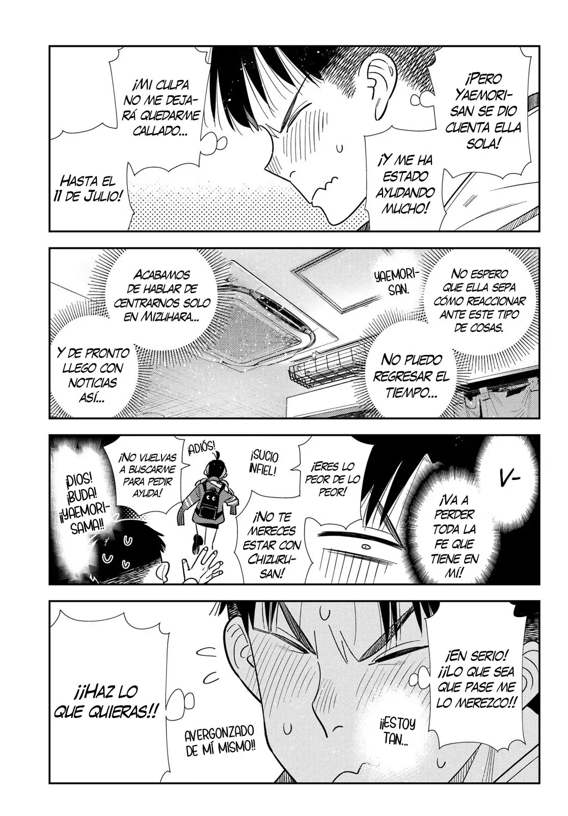 Kanojo, Okarishimasu Capitulo 411 página 6