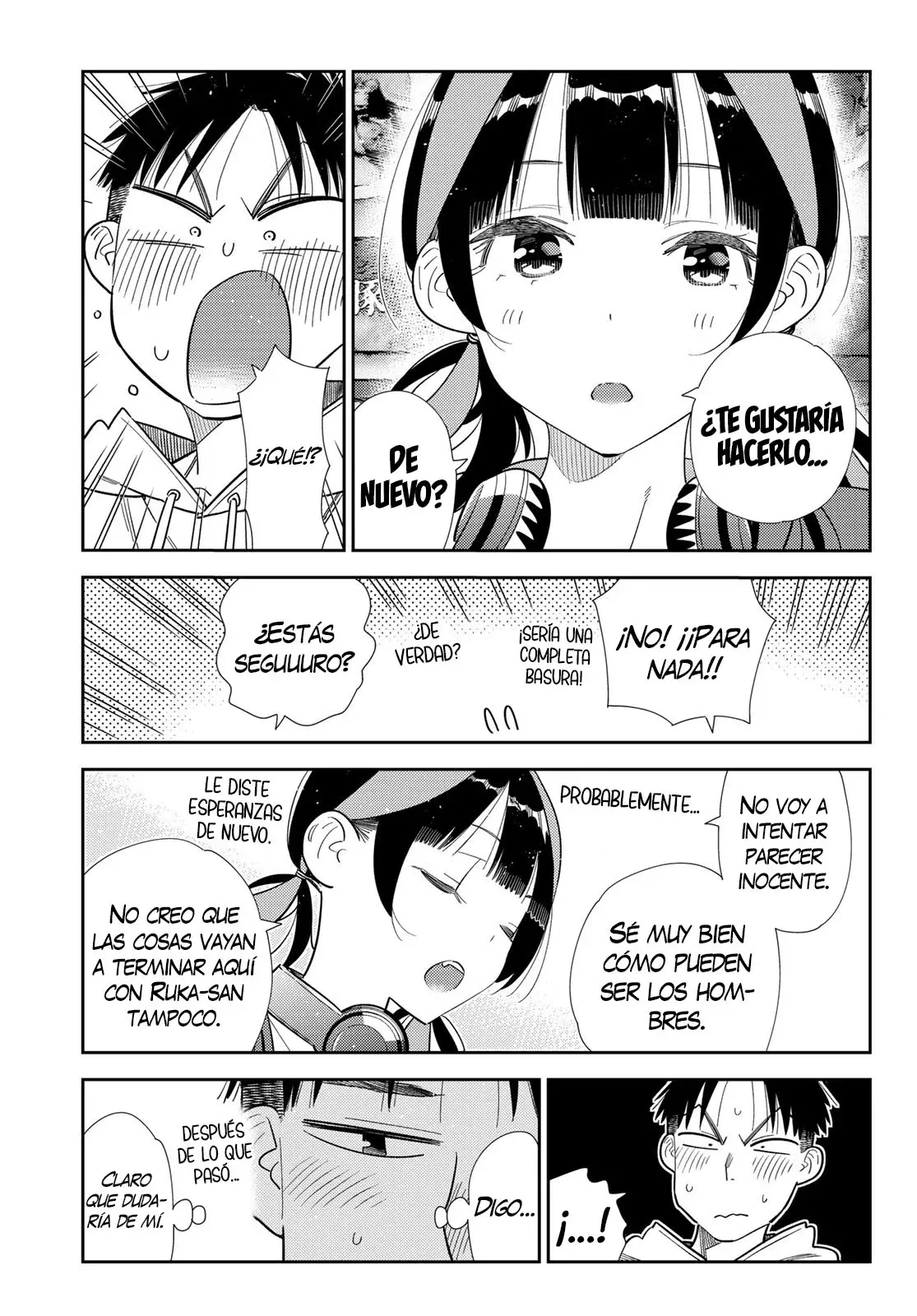 Kanojo, Okarishimasu Capitulo 411 página 8