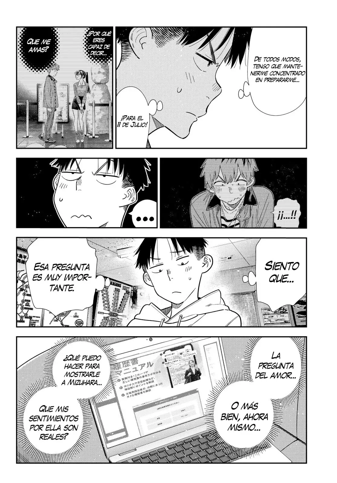 Kanojo, Okarishimasu Capitulo 412 página 14