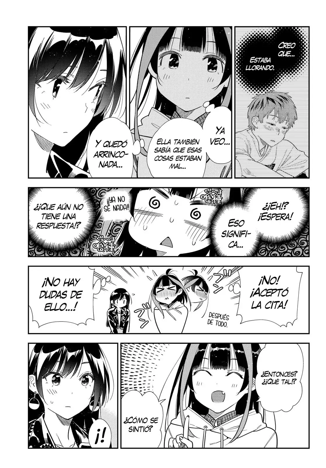 Kanojo, Okarishimasu Capitulo 413 página 16