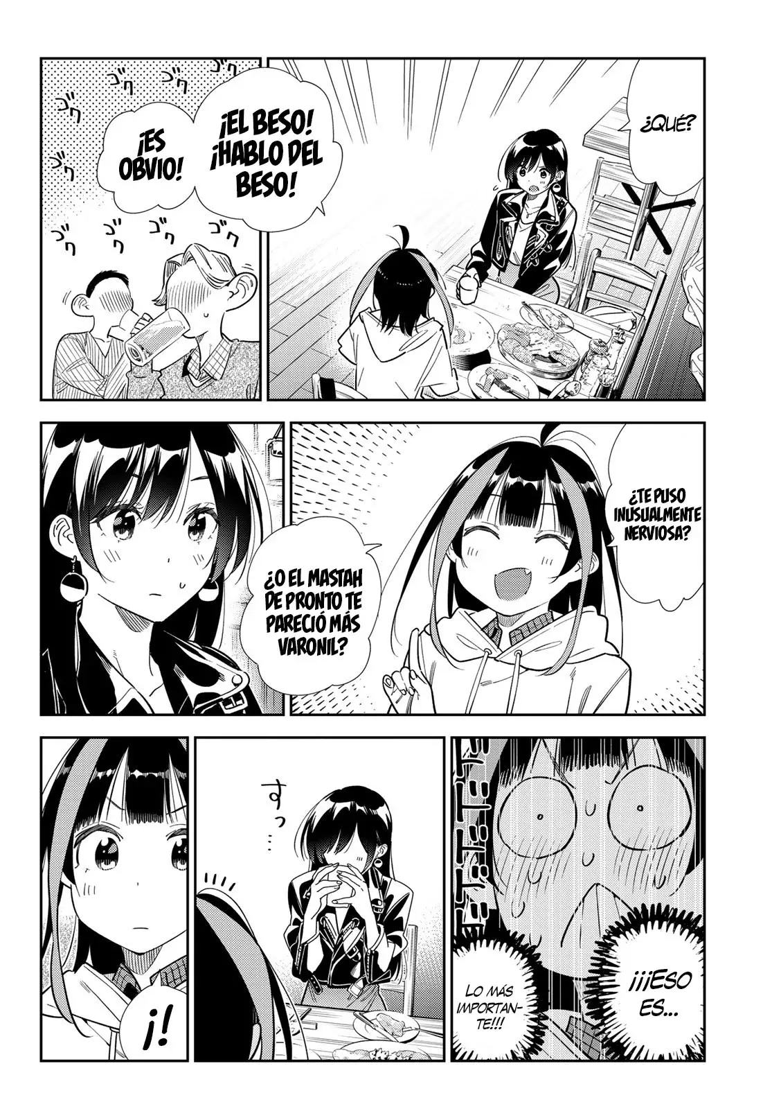 Kanojo, Okarishimasu Capitulo 413 página 17