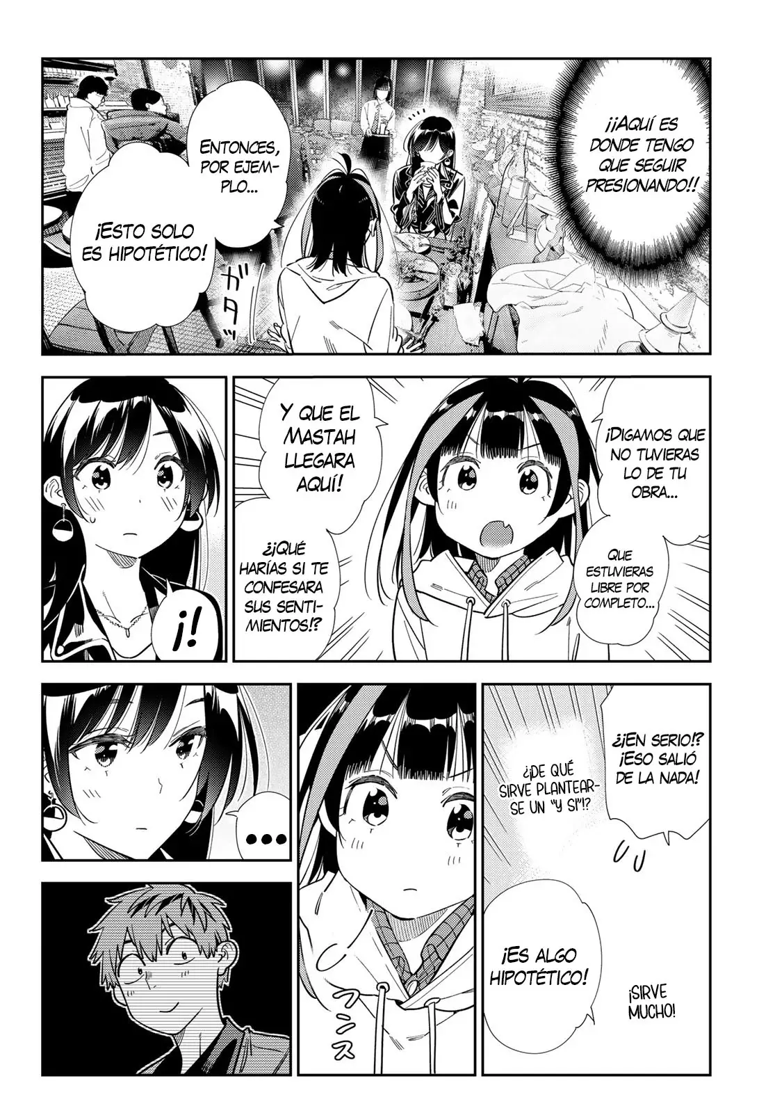 Kanojo, Okarishimasu Capitulo 413 página 19