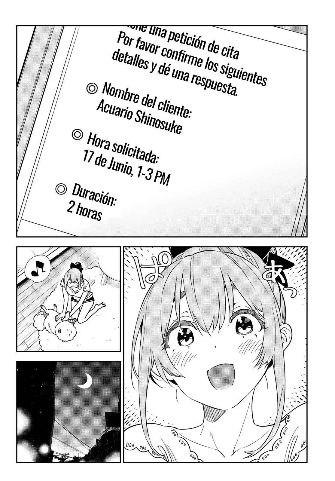 Kanojo, Okarishimasu Capitulo 413 página 7
