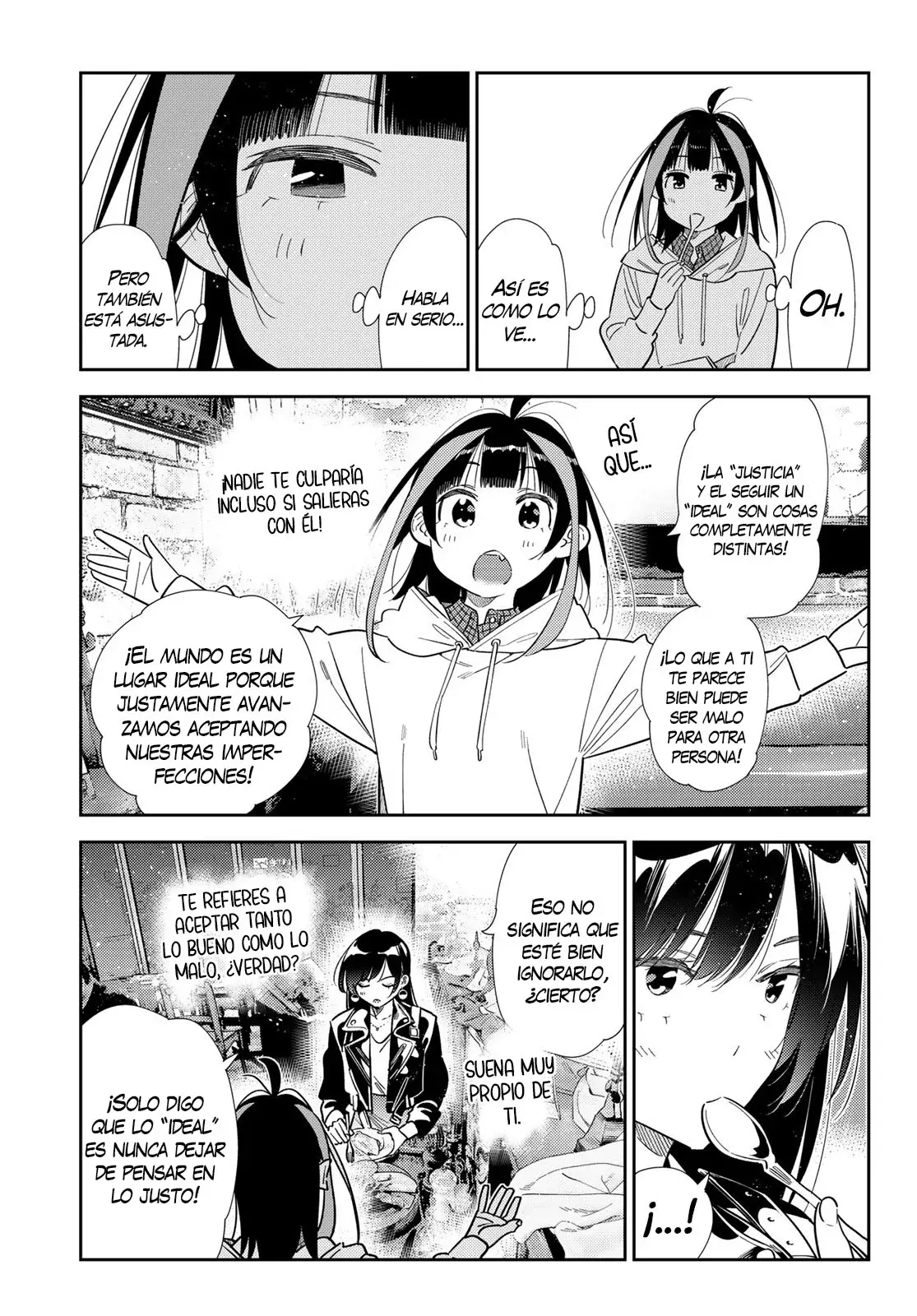 Kanojo, Okarishimasu Capitulo 414 página 12