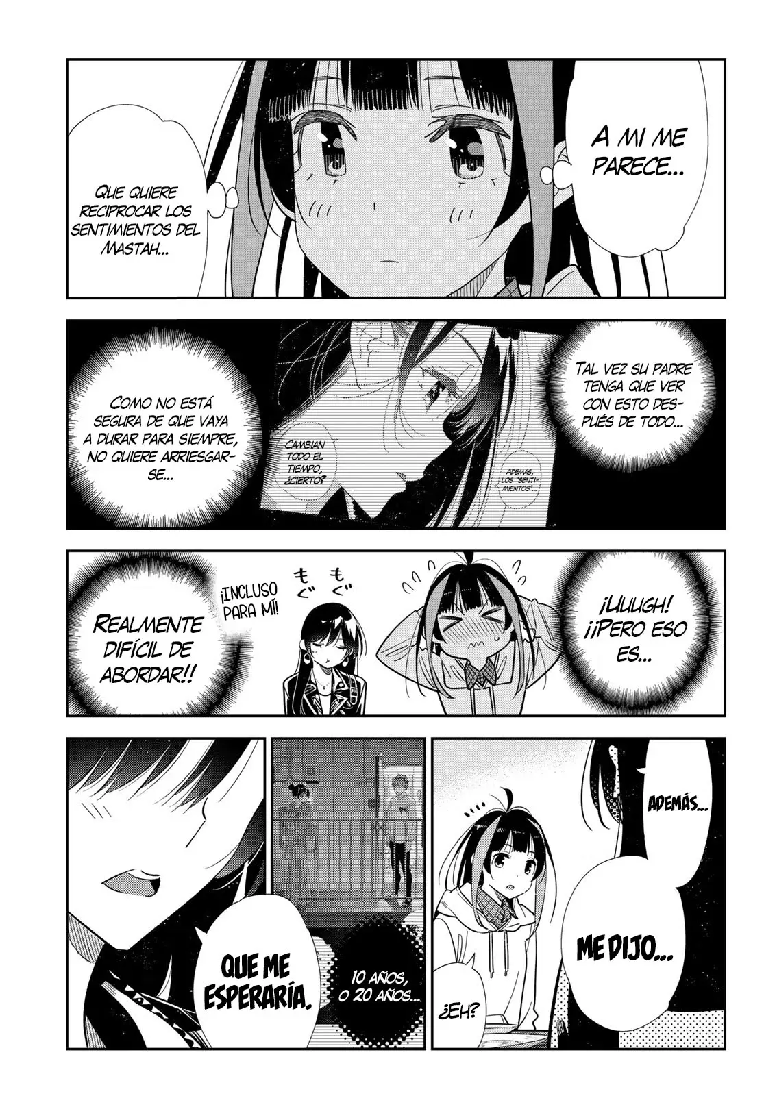 Kanojo, Okarishimasu Capitulo 414 página 14