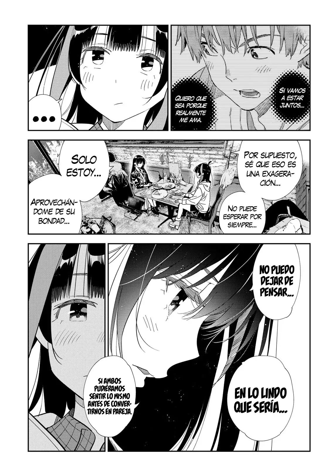 Kanojo, Okarishimasu Capitulo 414 página 16