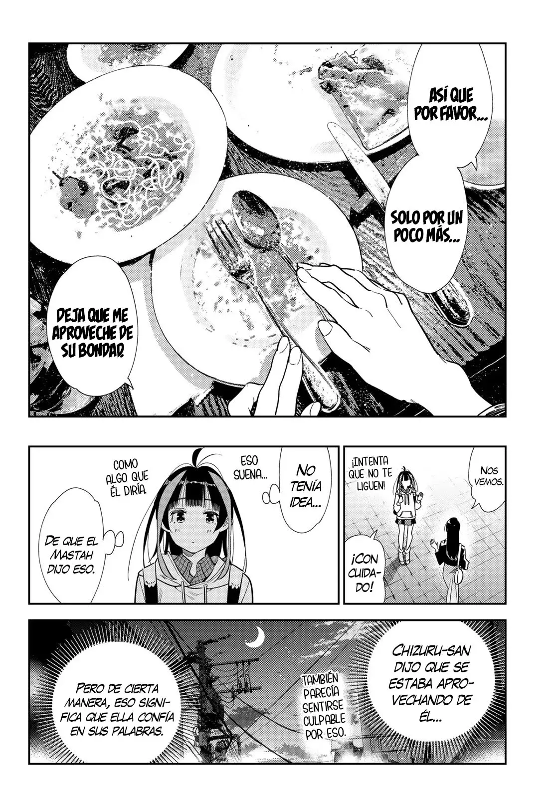 Kanojo, Okarishimasu Capitulo 414 página 17