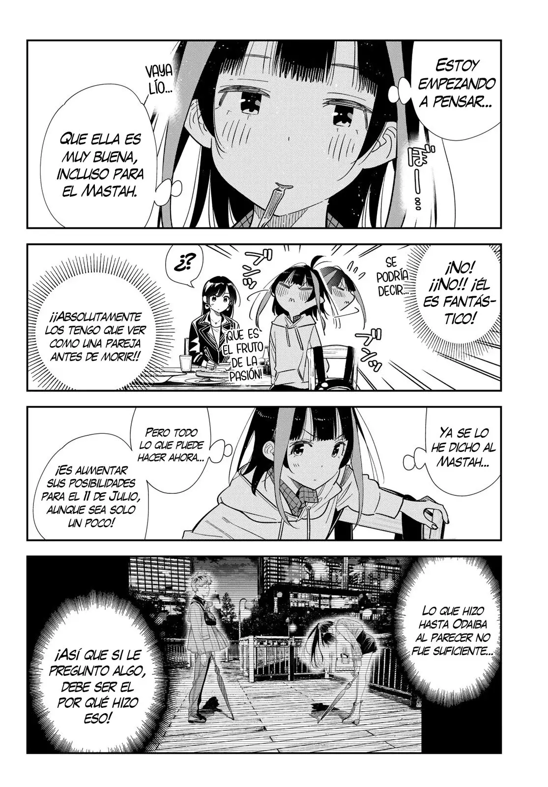 Kanojo, Okarishimasu Capitulo 414 página 9