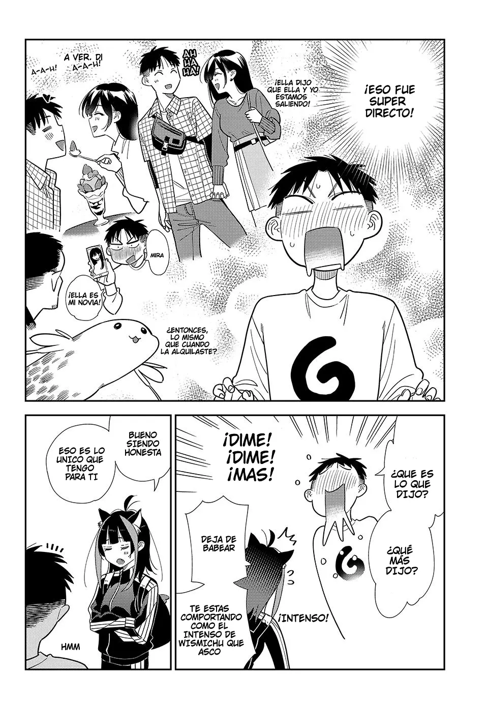 Kanojo, Okarishimasu Capitulo 418 página 3