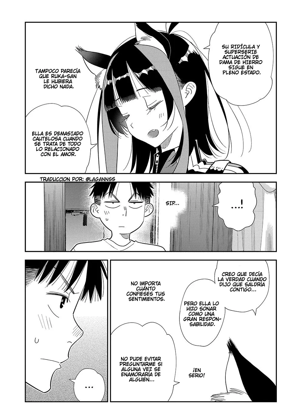 Kanojo, Okarishimasu Capitulo 418 página 4