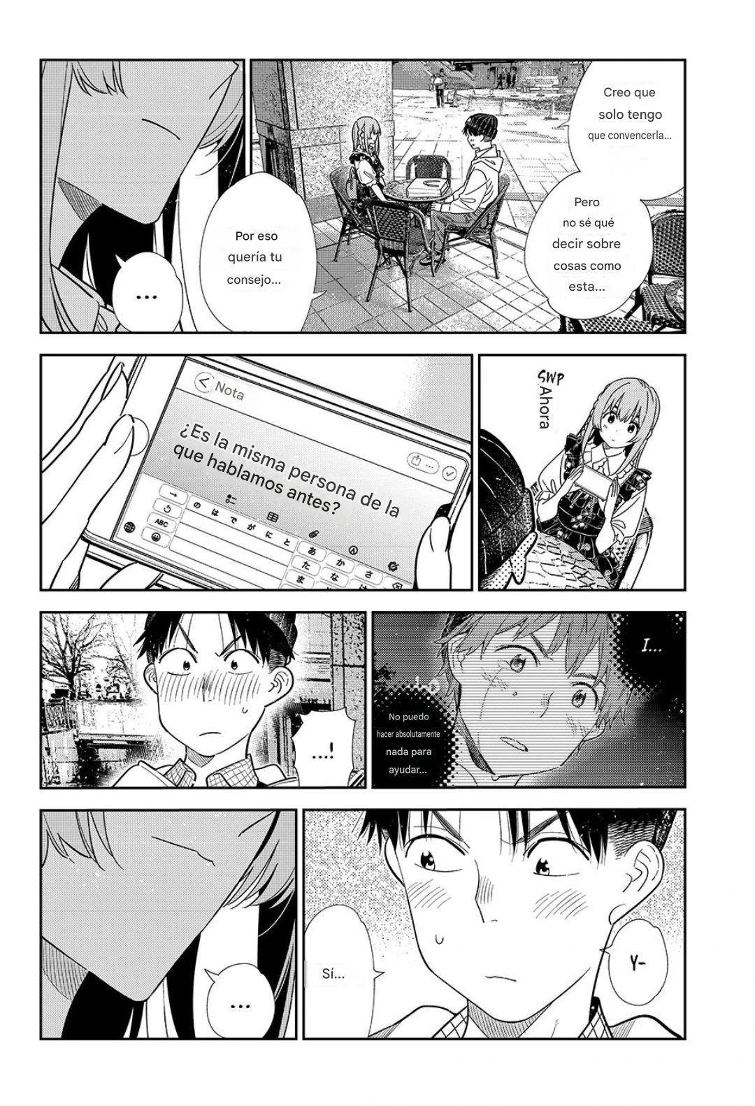 Kanojo, Okarishimasu Capitulo 419 página 12