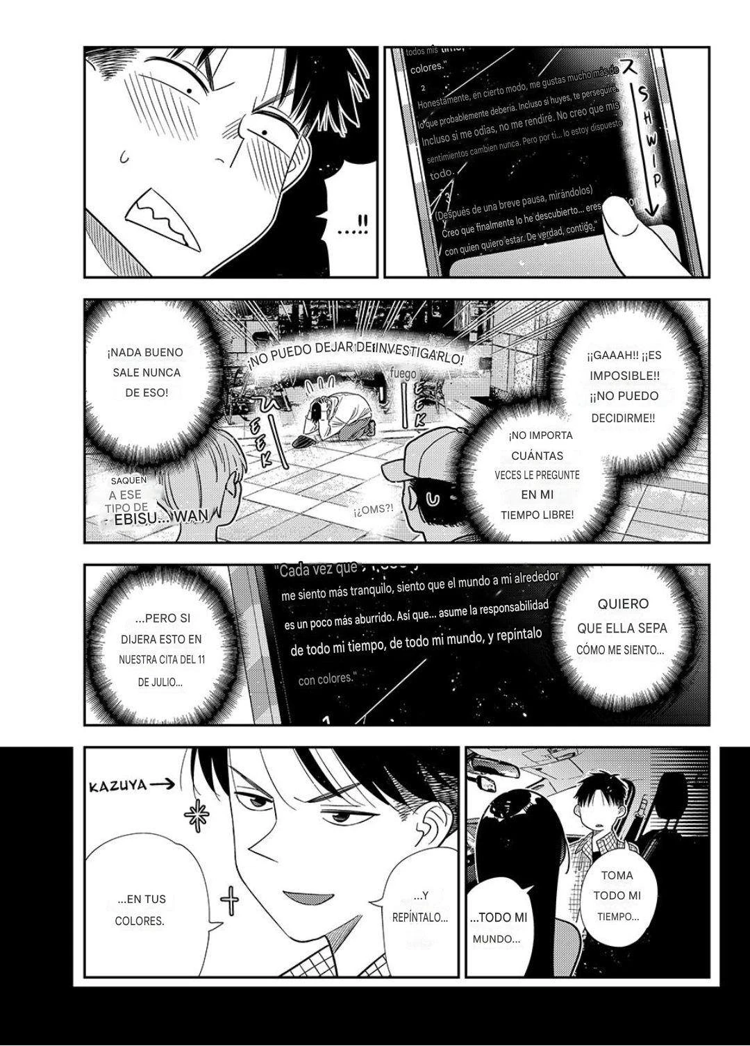 Kanojo, Okarishimasu Capitulo 419 página 3