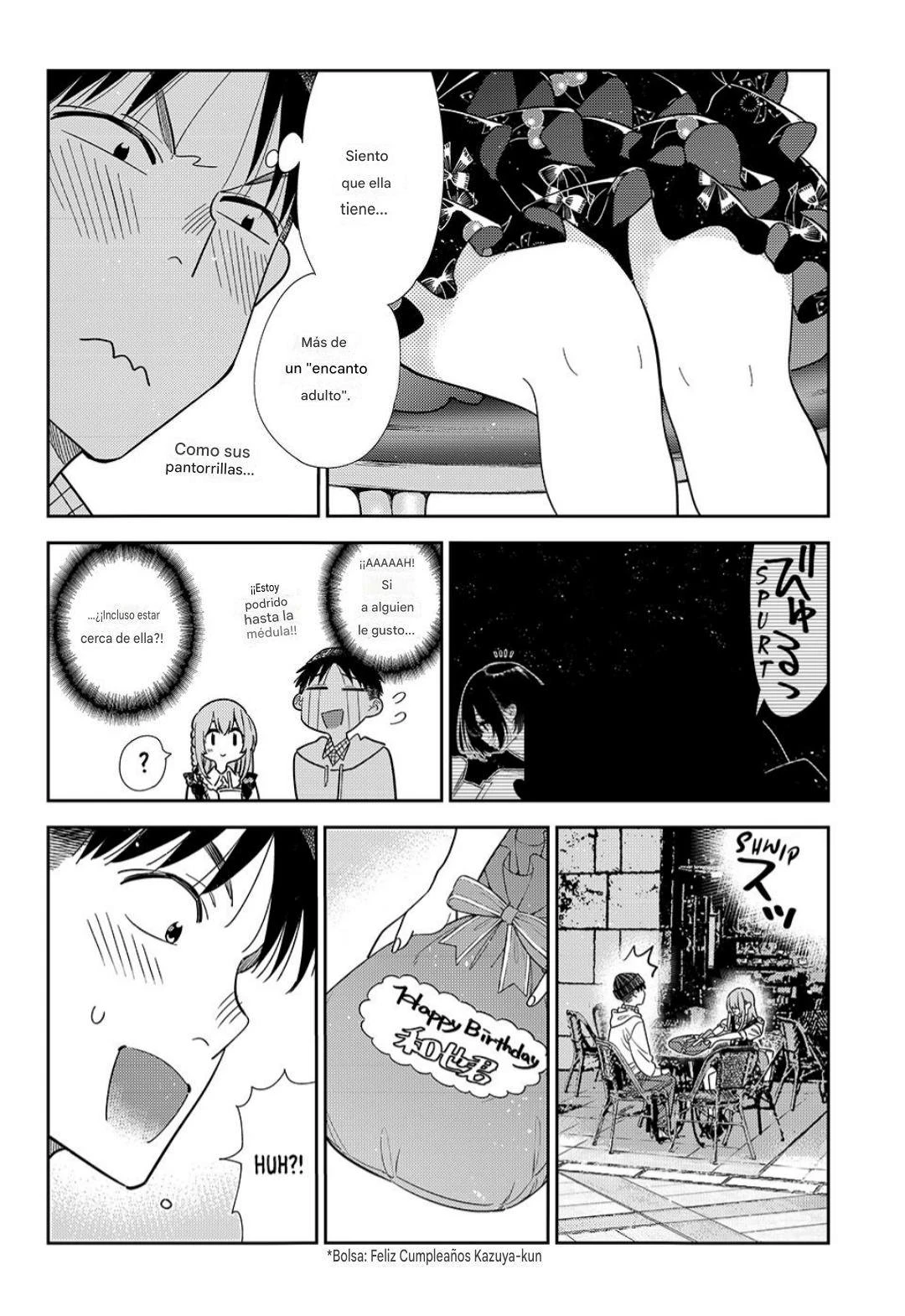 Kanojo, Okarishimasu Capitulo 419 página 8