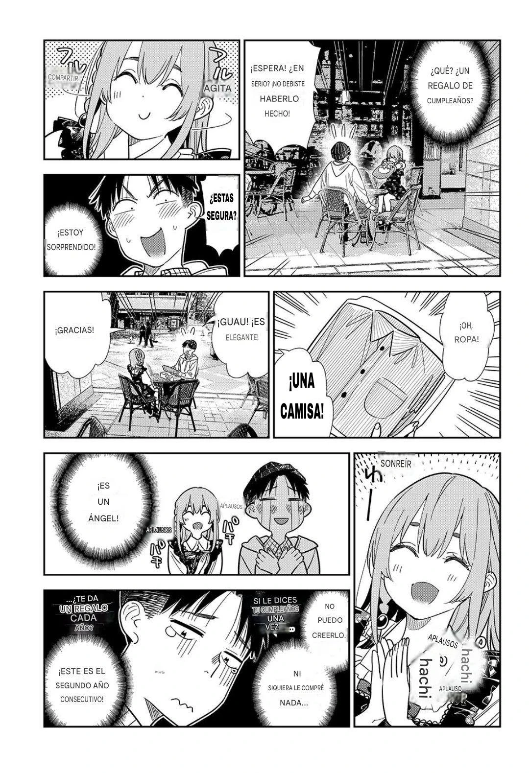 Kanojo, Okarishimasu Capitulo 419 página 9