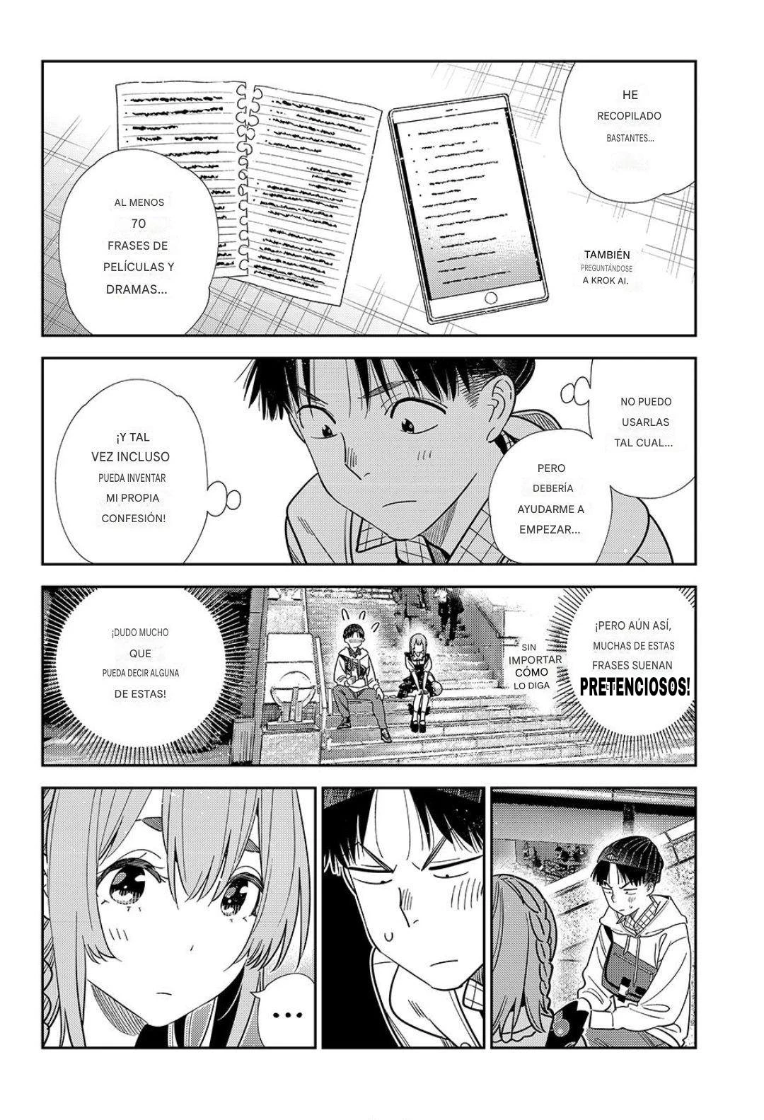 Kanojo, Okarishimasu Capitulo 420 página 11