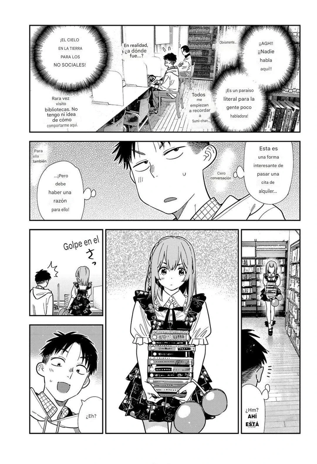 Kanojo, Okarishimasu Capitulo 420 página 4