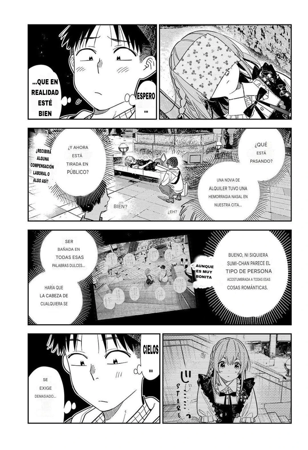 Kanojo, Okarishimasu Capitulo 421 página 3