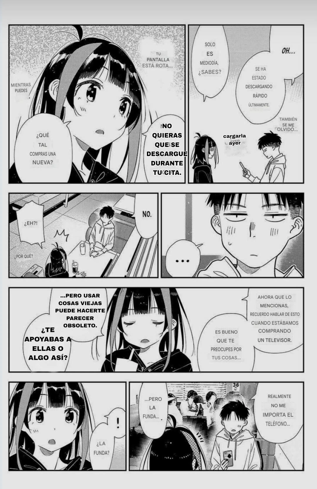Kanojo, Okarishimasu Capitulo 422 página 13