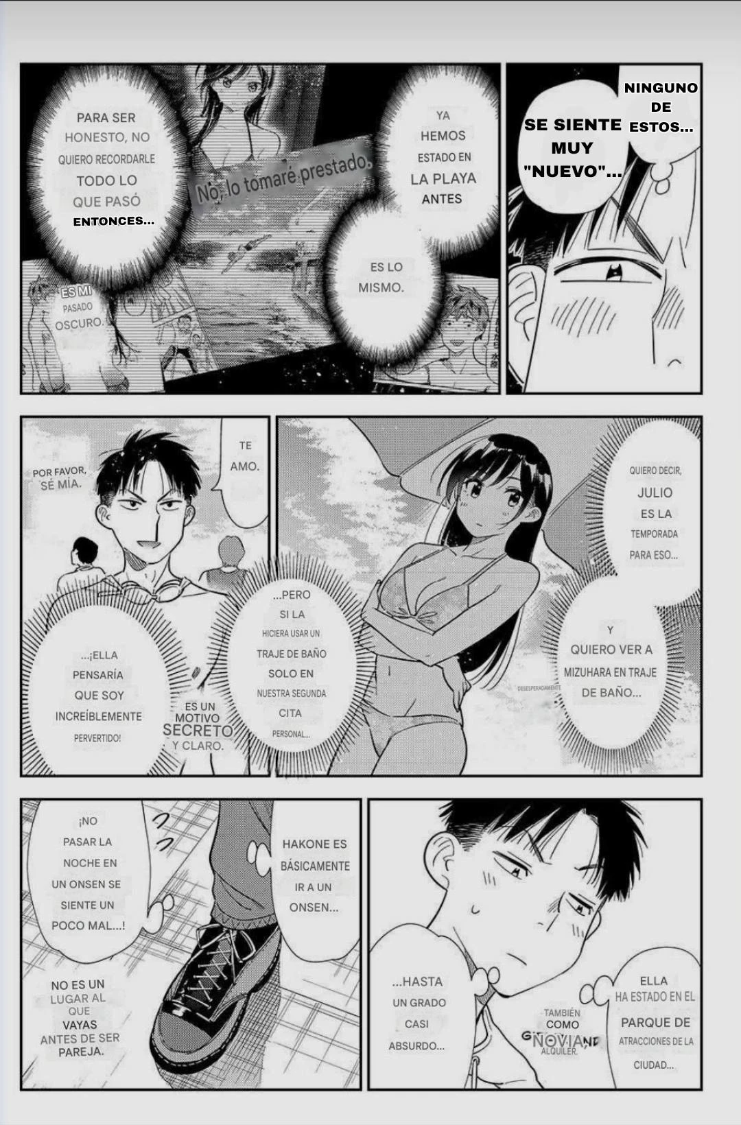 Kanojo, Okarishimasu Capitulo 422 página 19