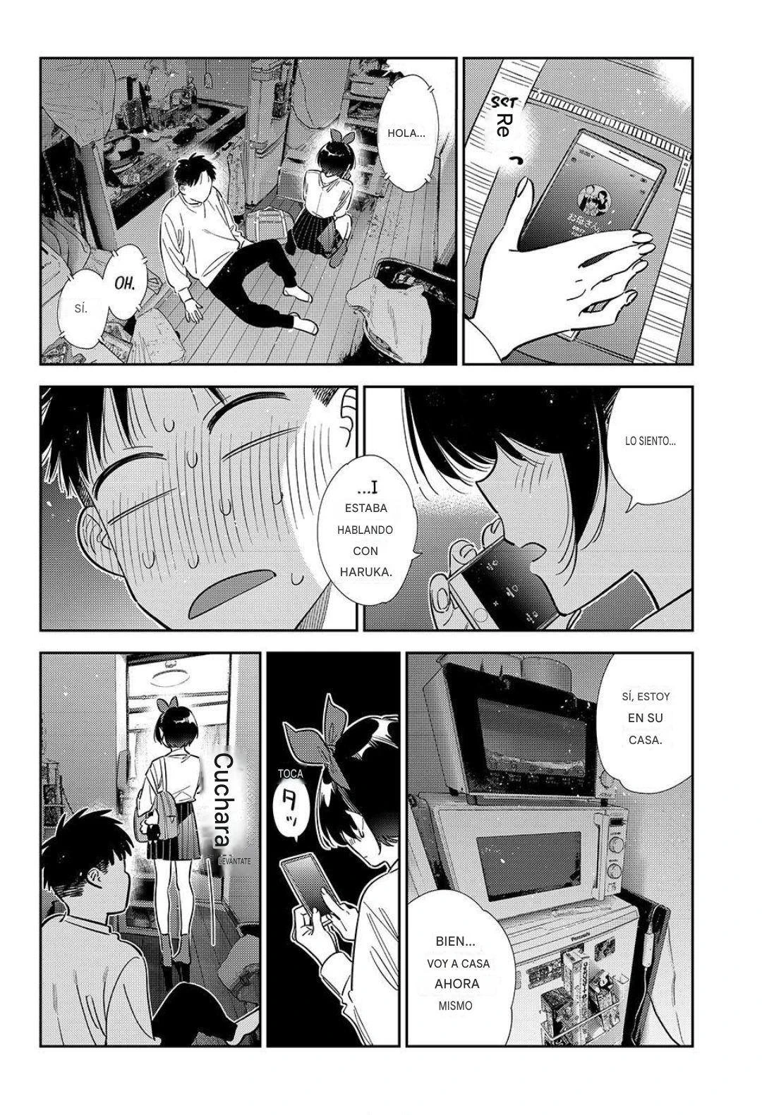Kanojo, Okarishimasu Capitulo 424 página 16