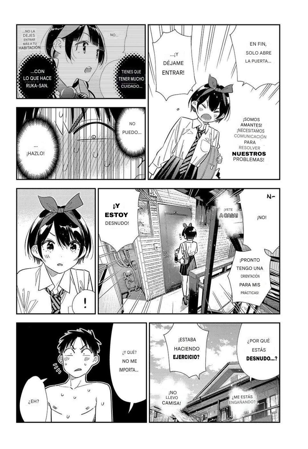 Kanojo, Okarishimasu Capitulo 424 página 4
