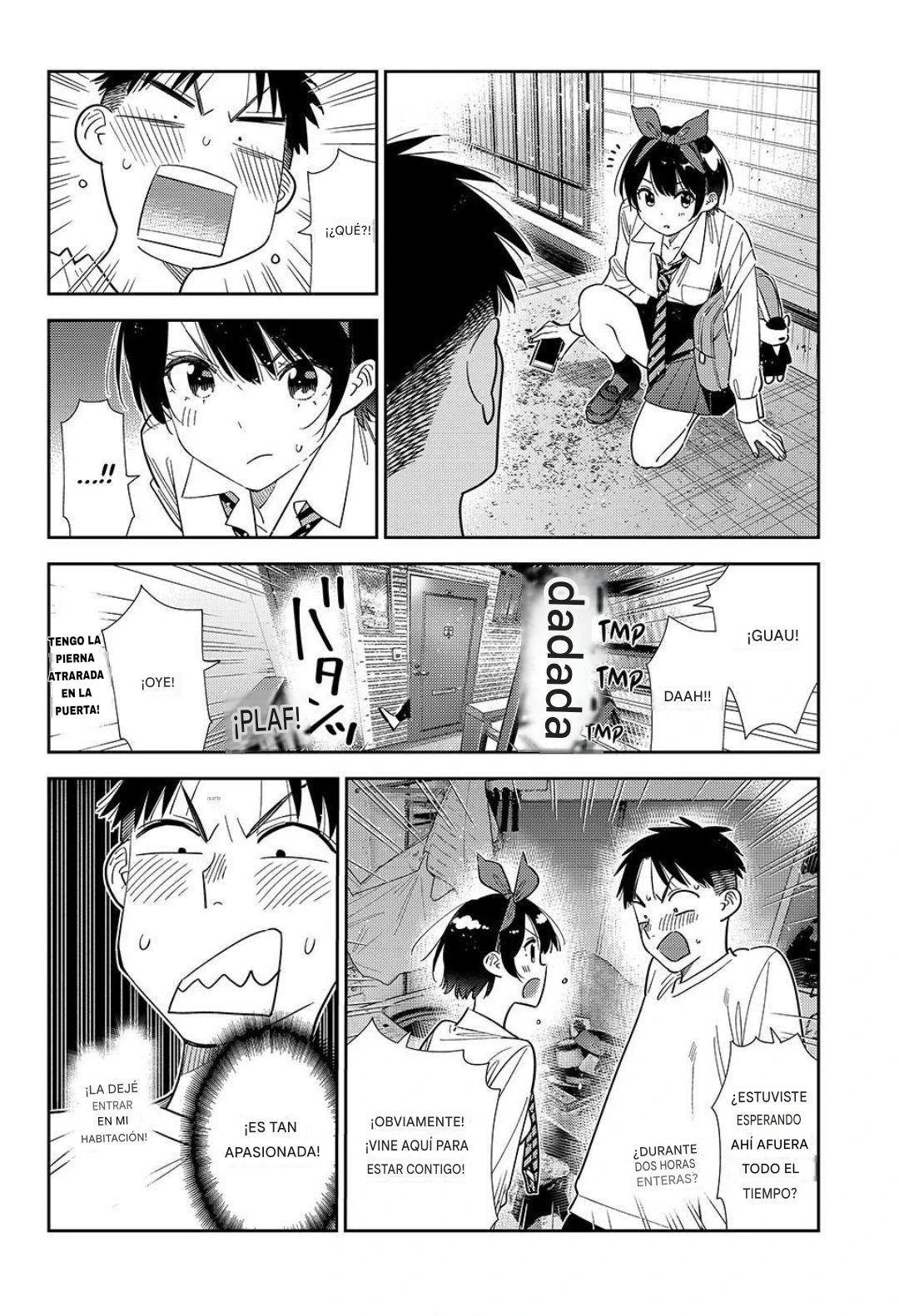 Kanojo, Okarishimasu Capitulo 424 página 8
