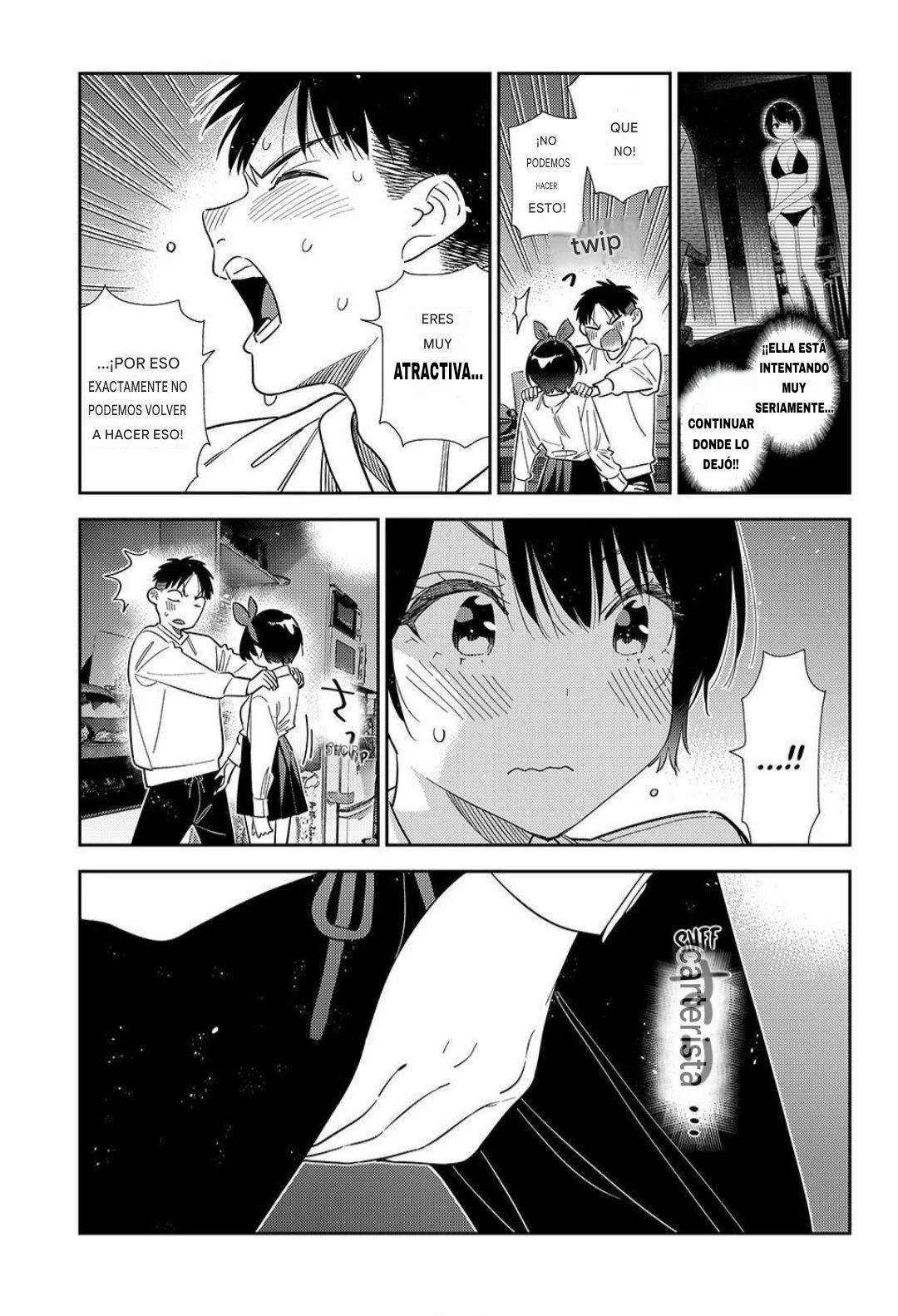 Kanojo, Okarishimasu Capitulo 424 página 9