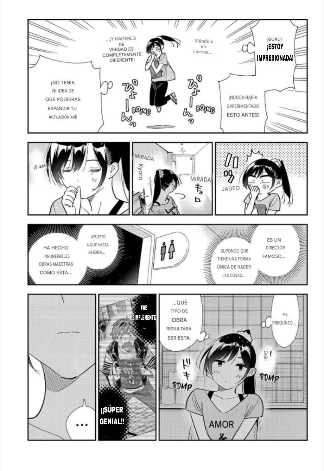 Kanojo, Okarishimasu Capitulo 425 página 13