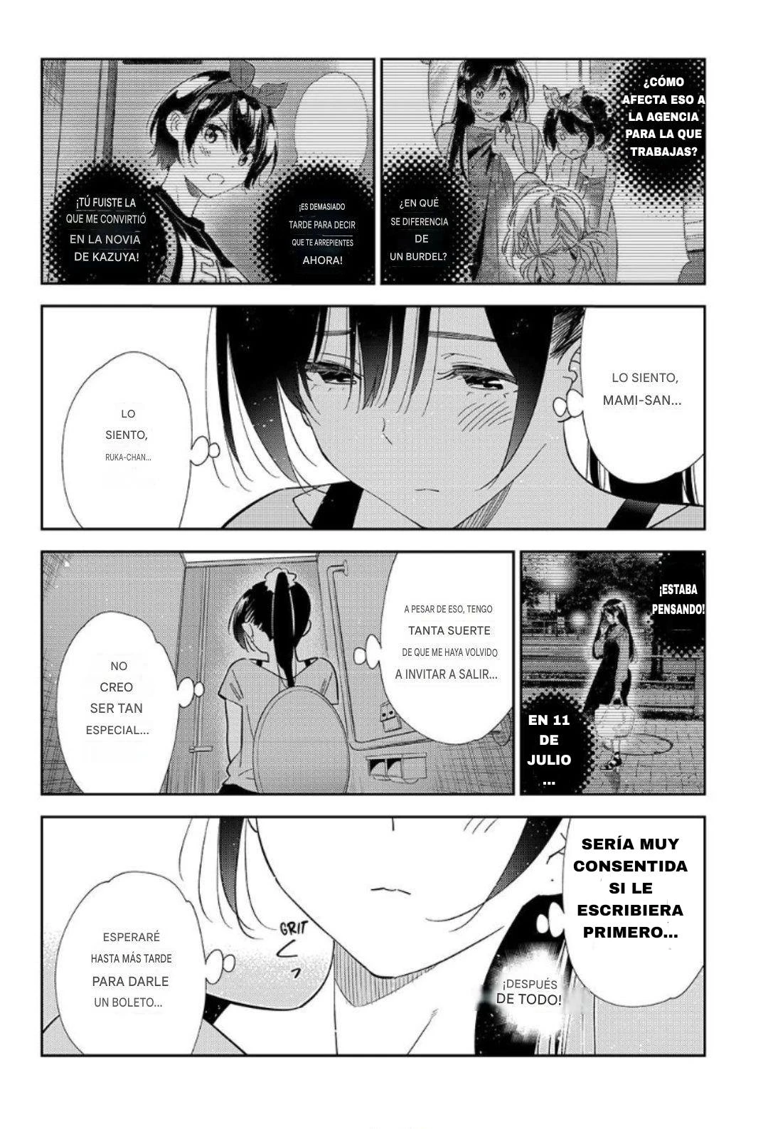 Kanojo, Okarishimasu Capitulo 425 página 16
