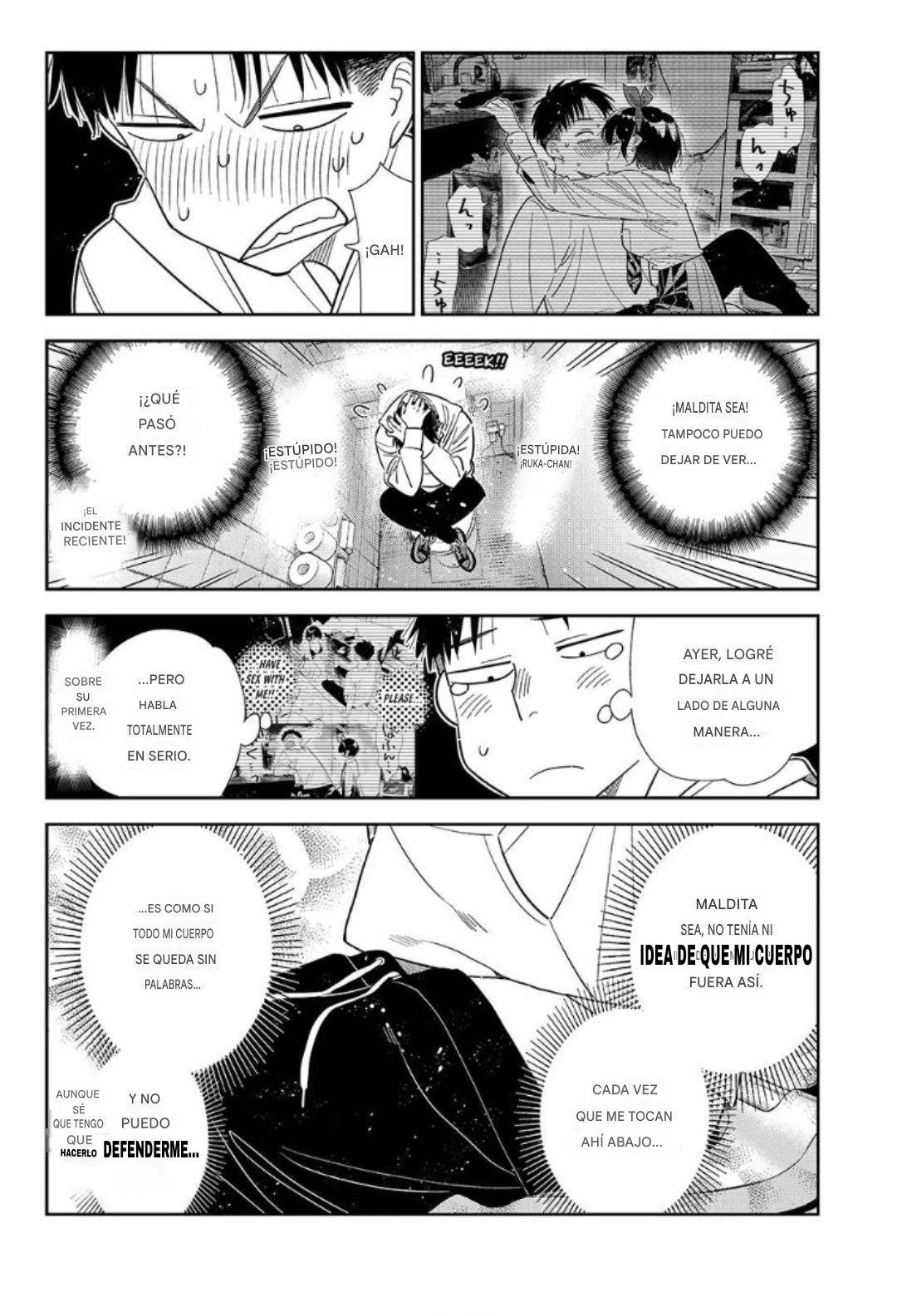 Kanojo, Okarishimasu Capitulo 425 página 8