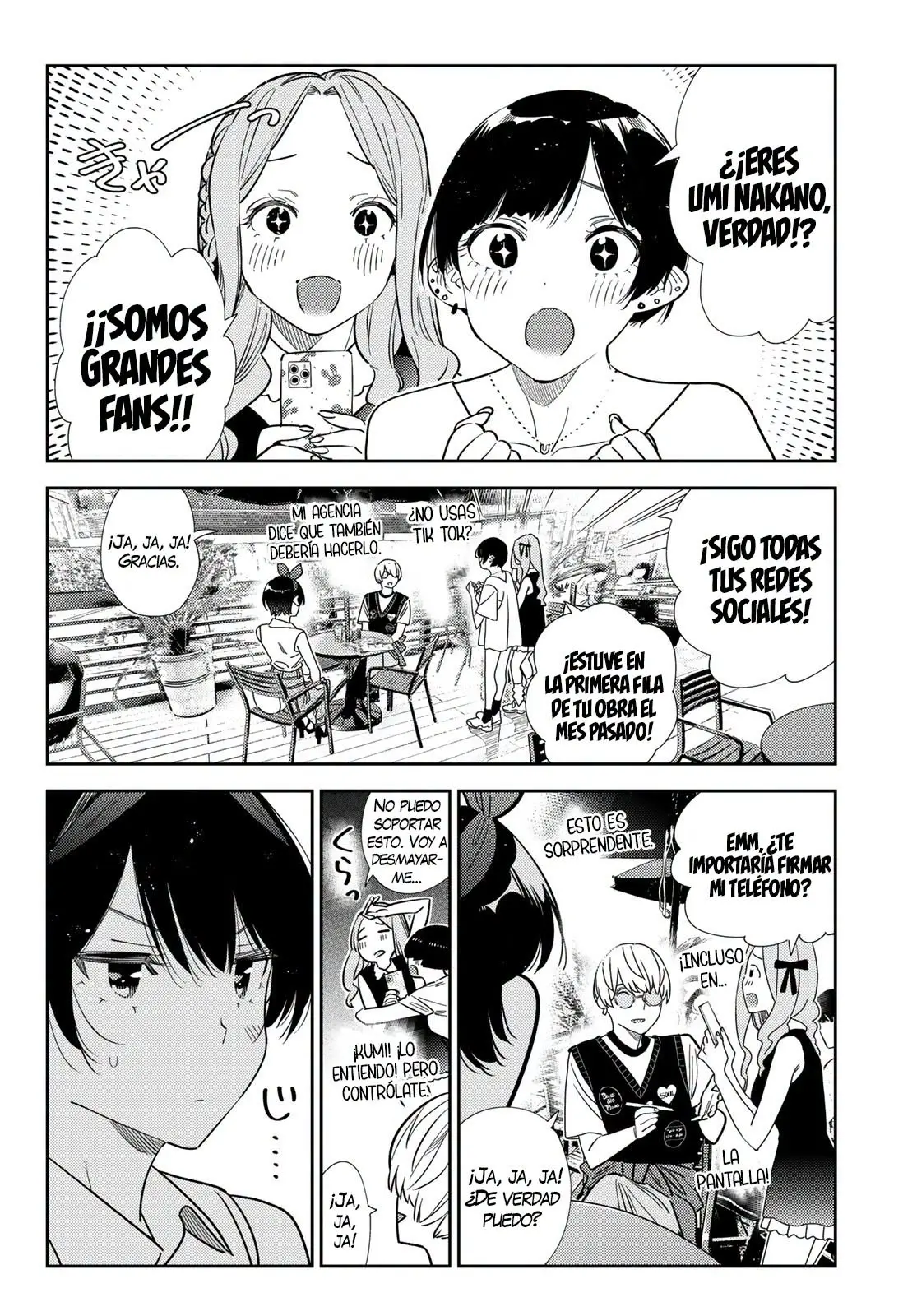 Kanojo, Okarishimasu Capitulo 427 página 13