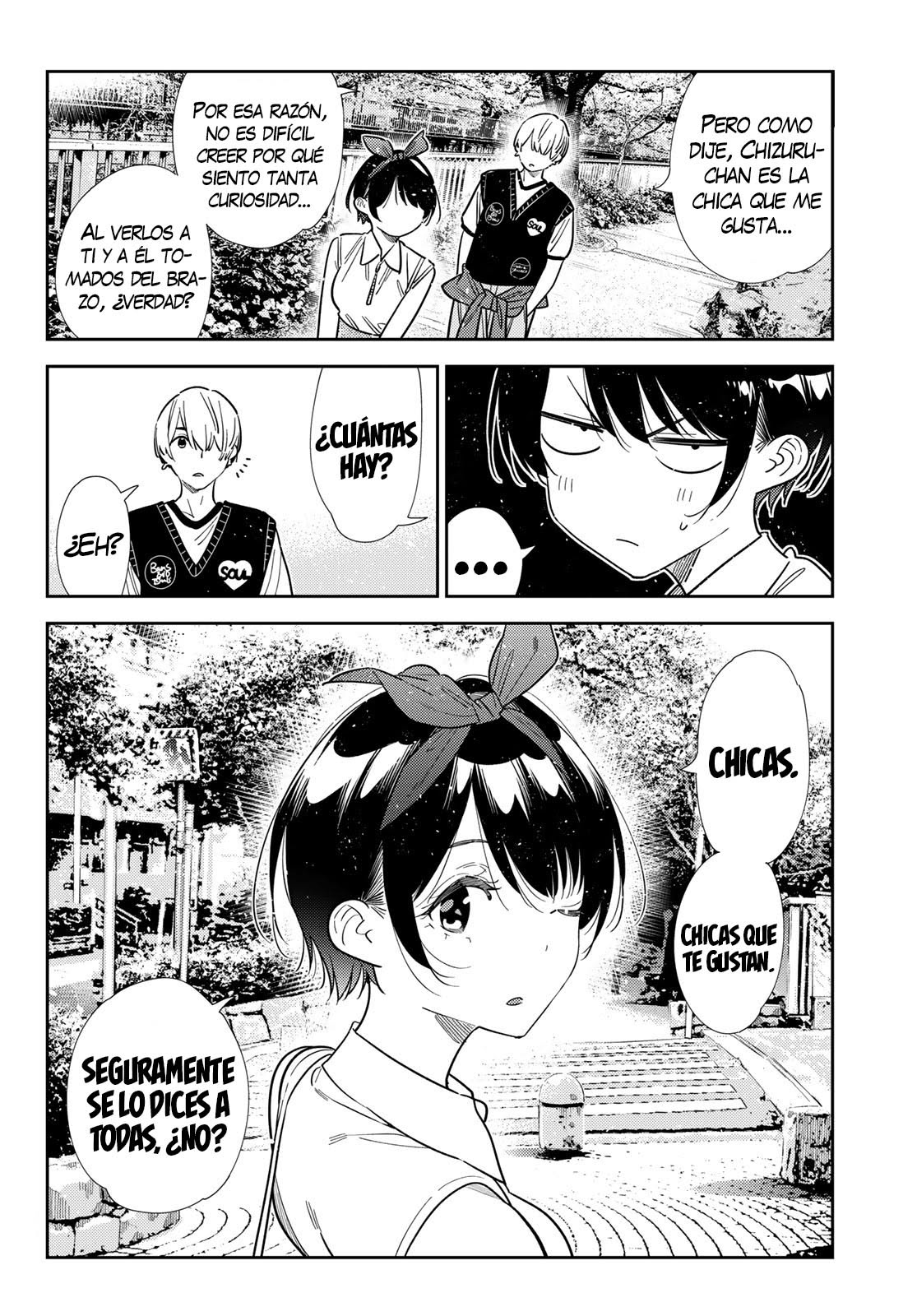 Kanojo, Okarishimasu Capitulo 428 página 10